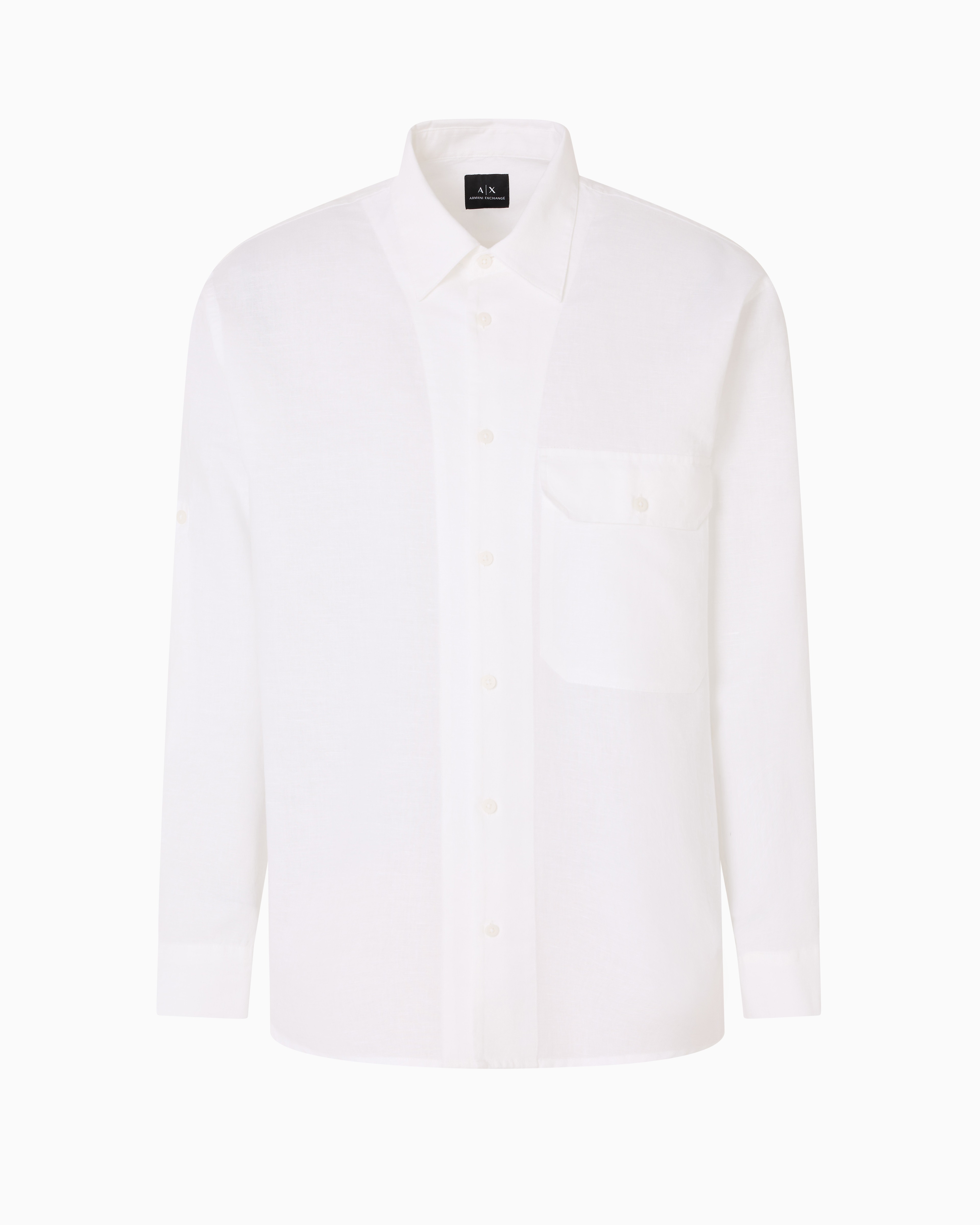 Men's Linen Capsule White Shirt