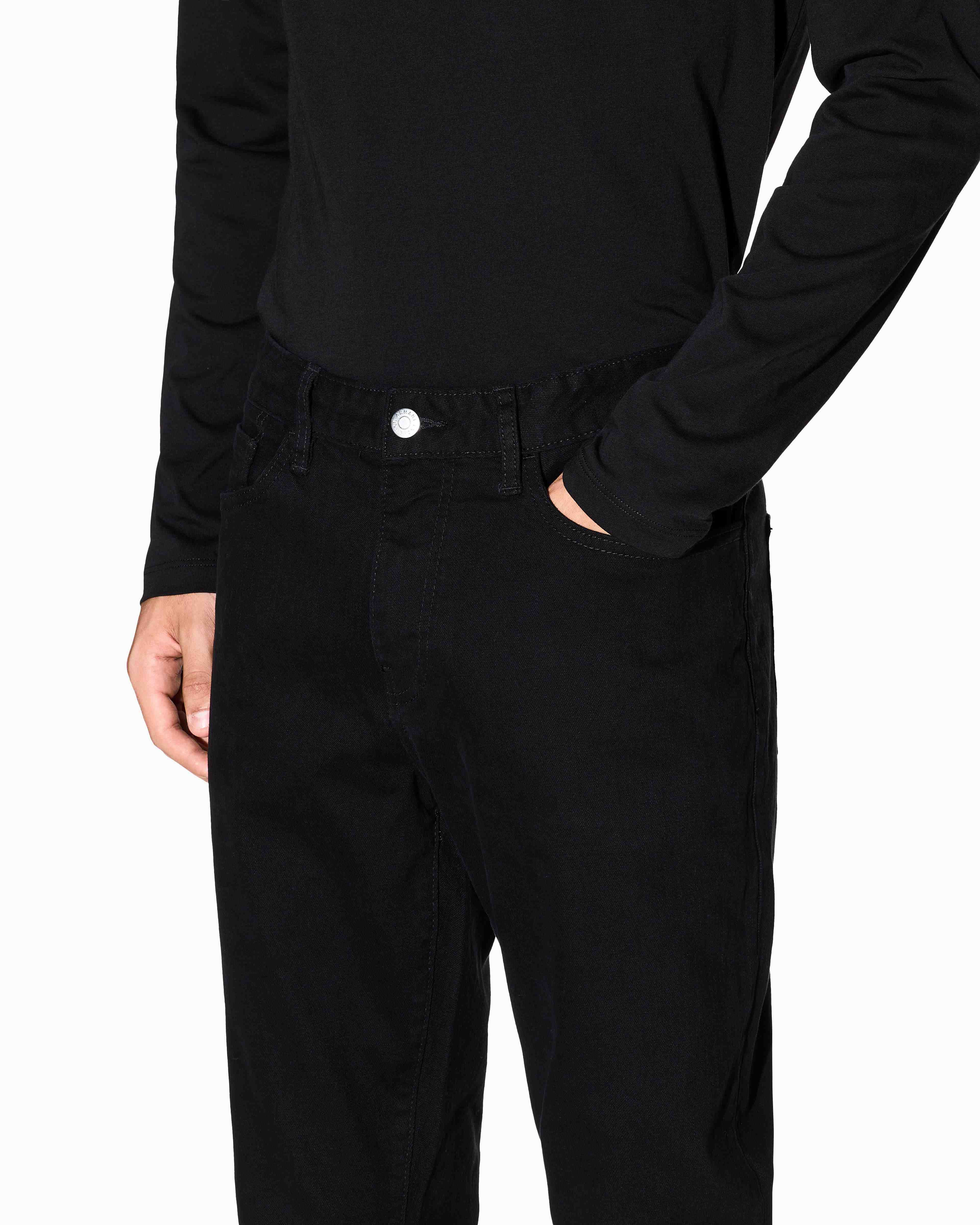 Men'S J14 Black Essentials Jeans