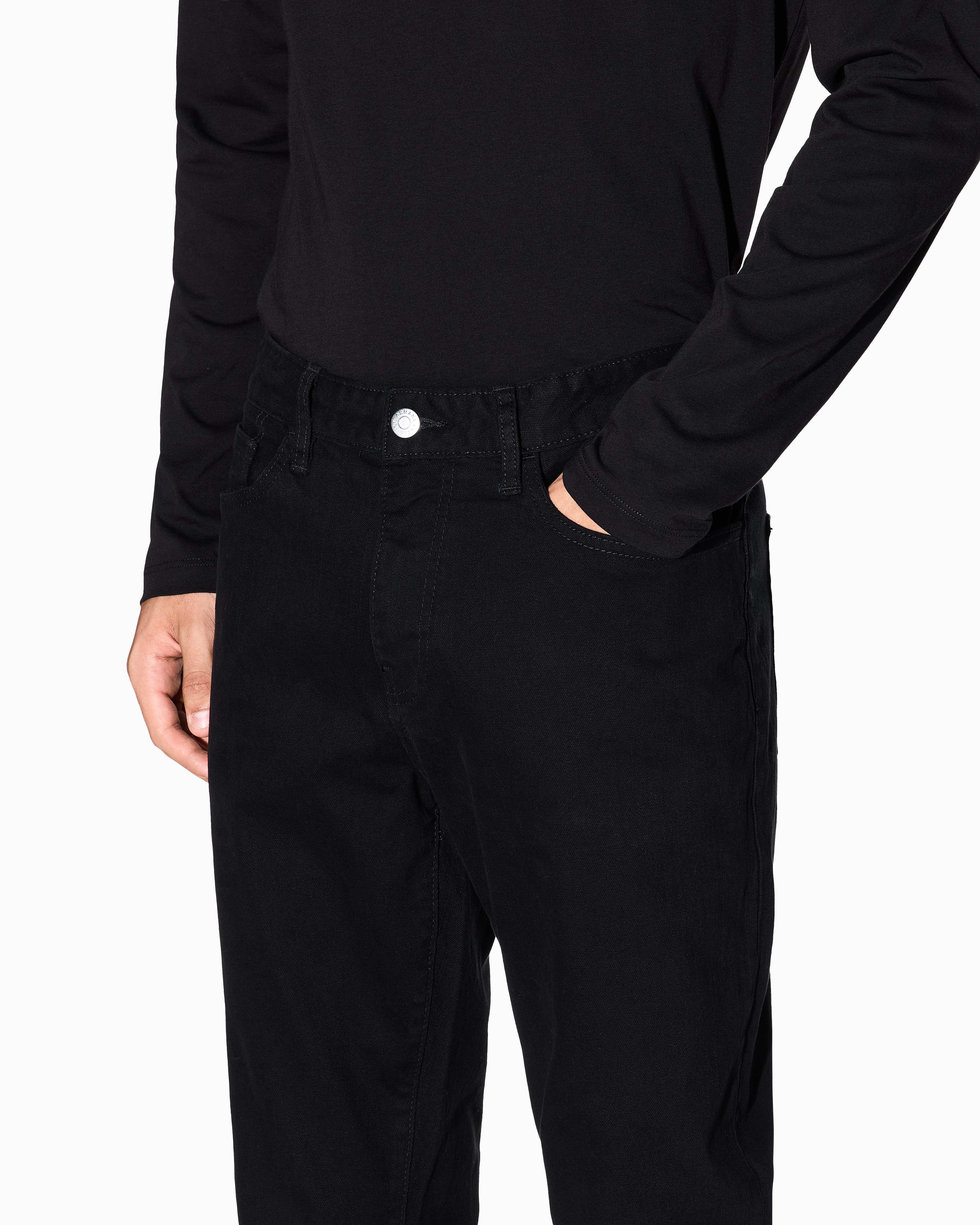 Men'S J14 Black Essentials Jeans