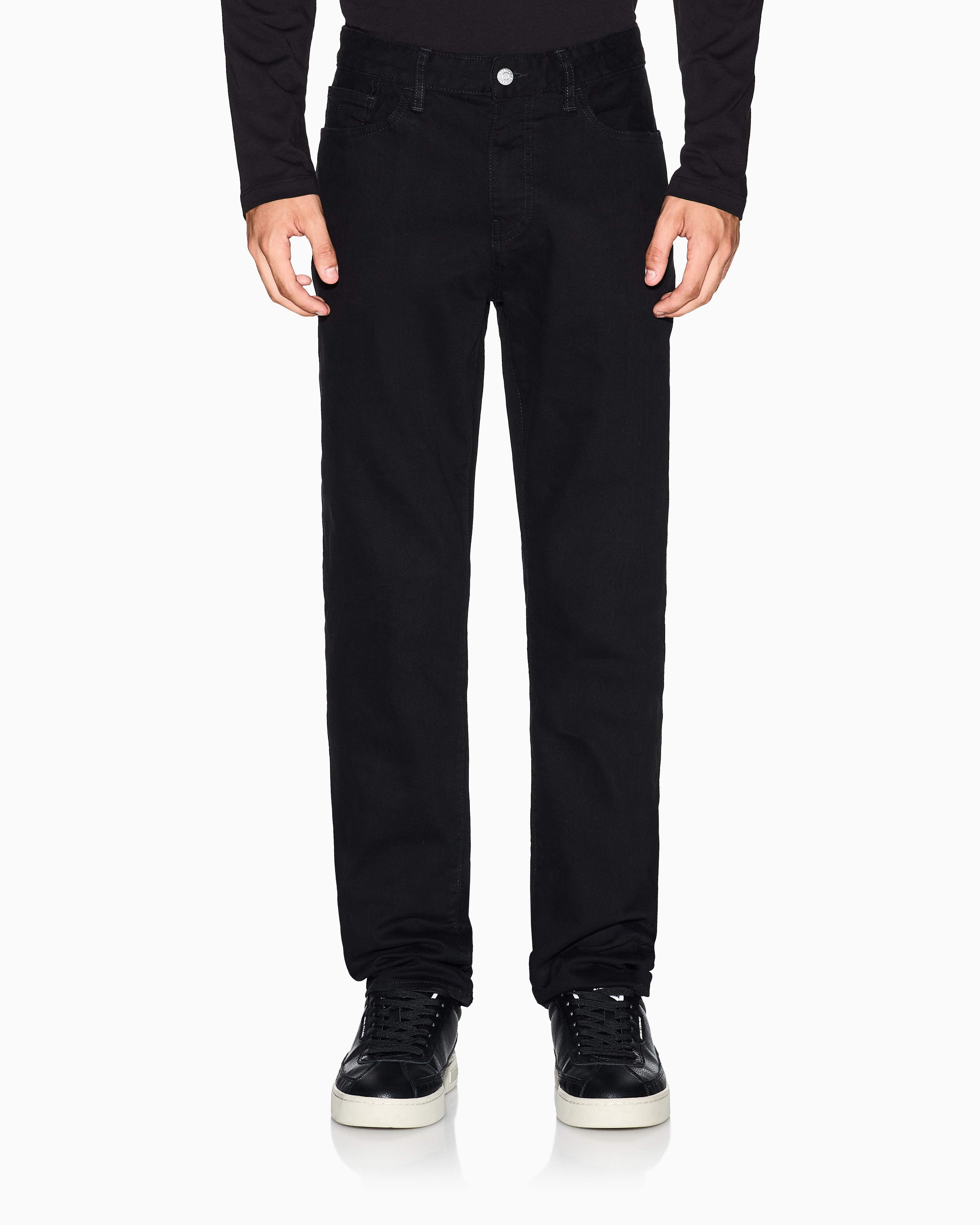 Men'S J14 Black Essentials Jeans