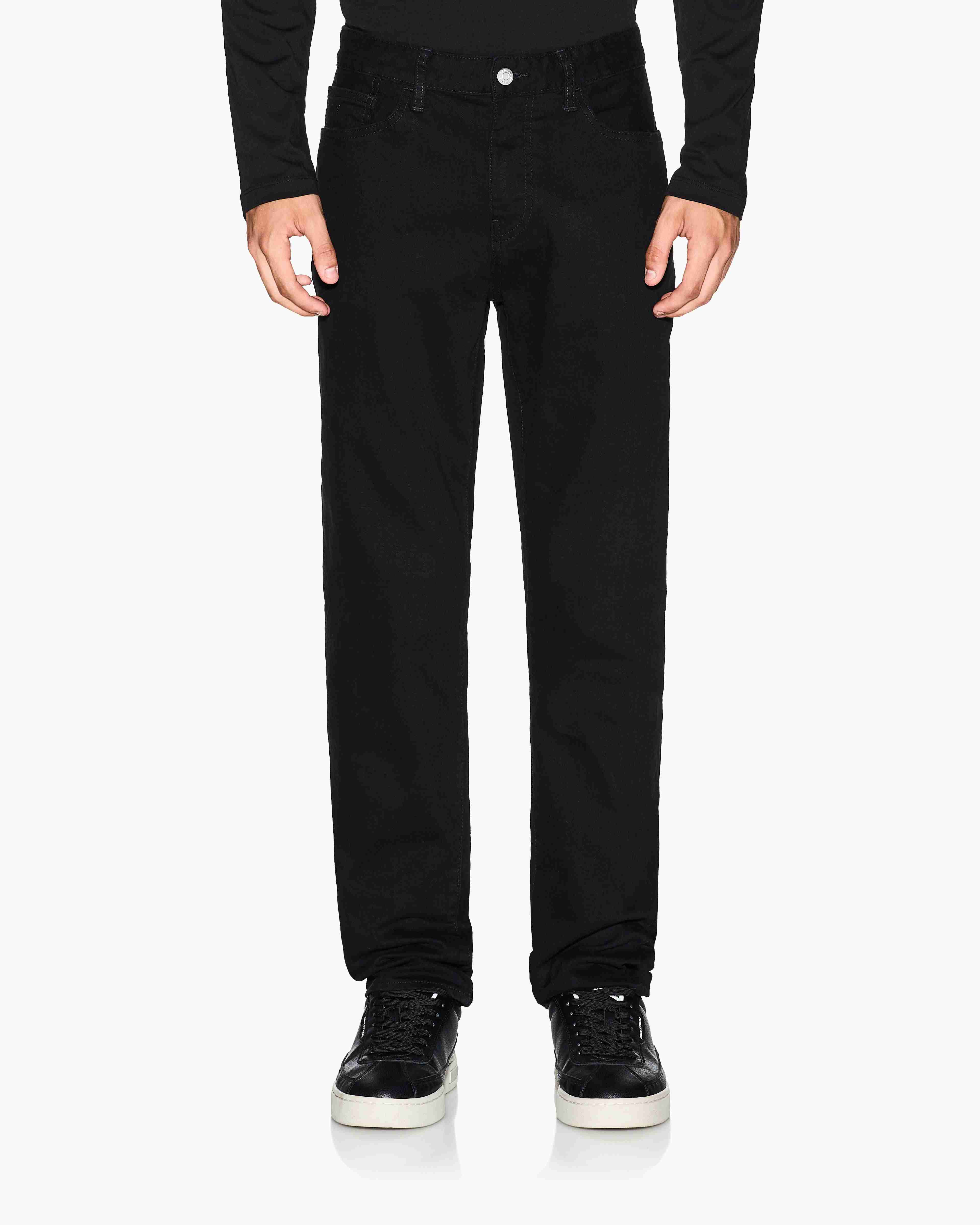 Men'S J14 Black Essentials Jeans