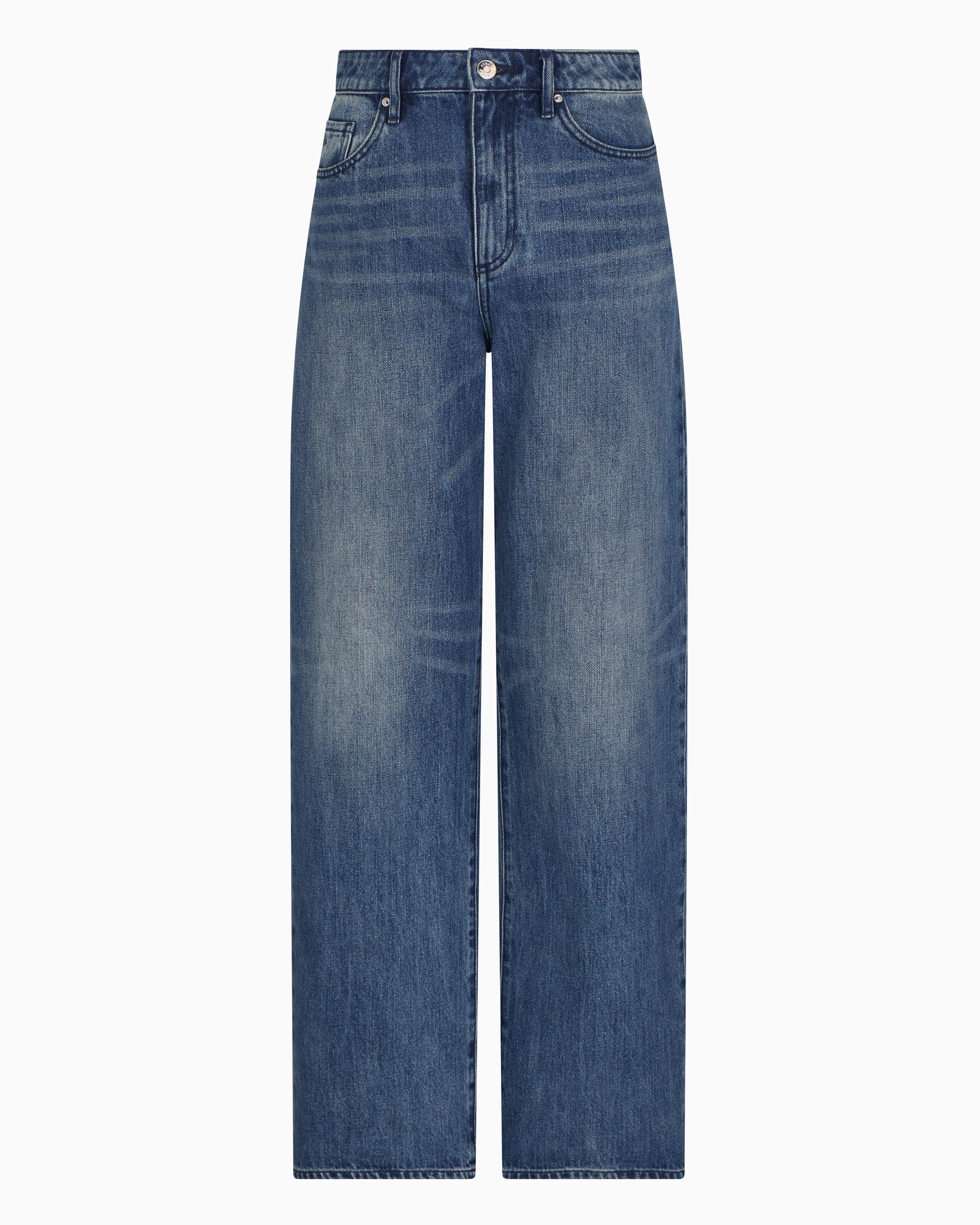 デニム・ジーパン ARMANI EXCHANGE Woman Jeans Stone Washed XW000137AF12851 XW000137_AF12851_MB003_F_SS202