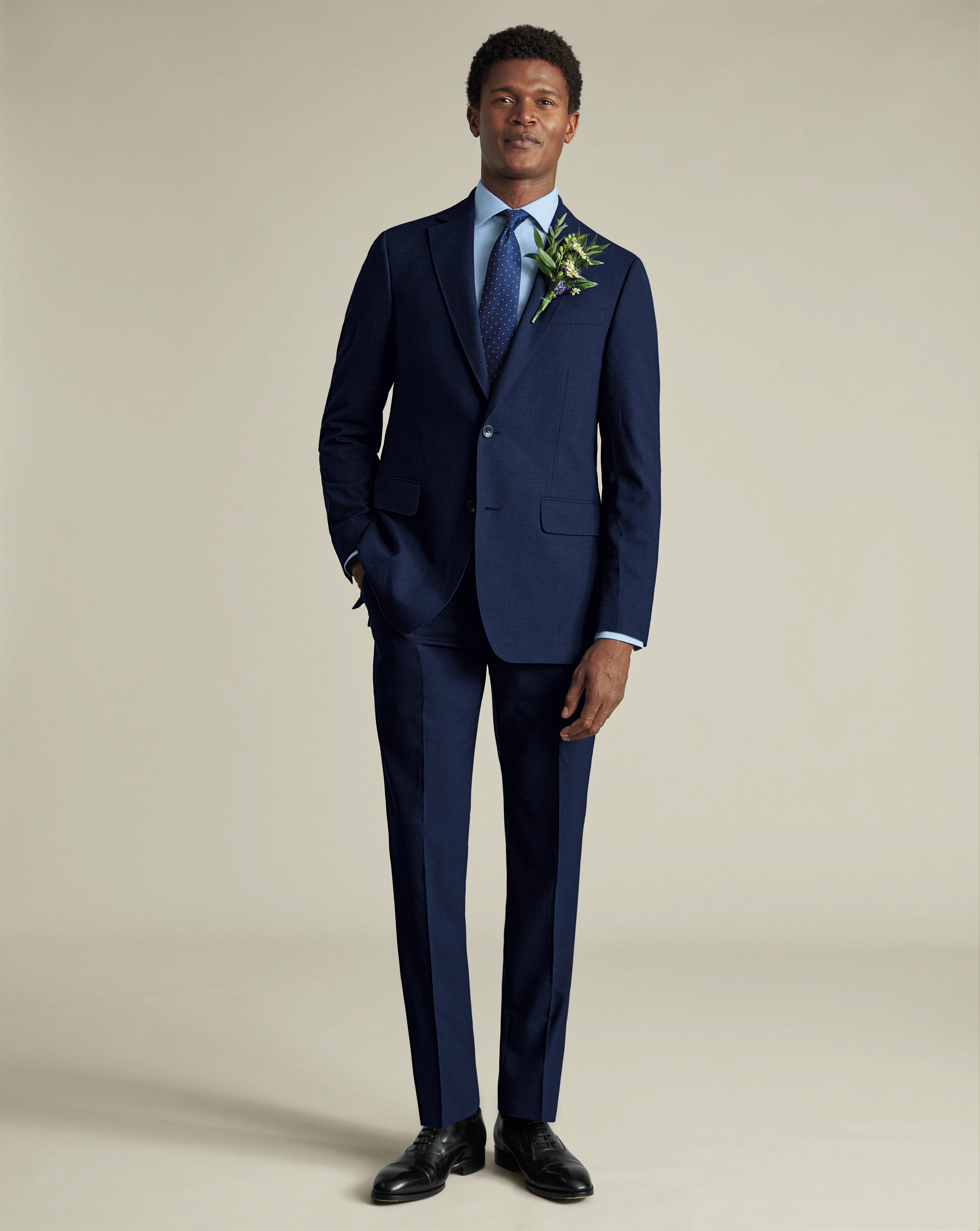 Ultimate Performance Suit Jacket - Ink Blue