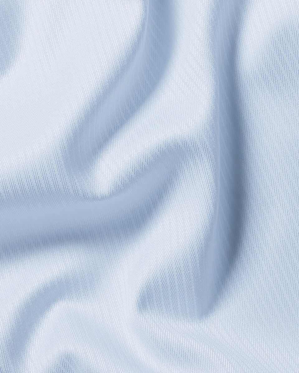 Luxury Stripe Shirt - Ice Blue