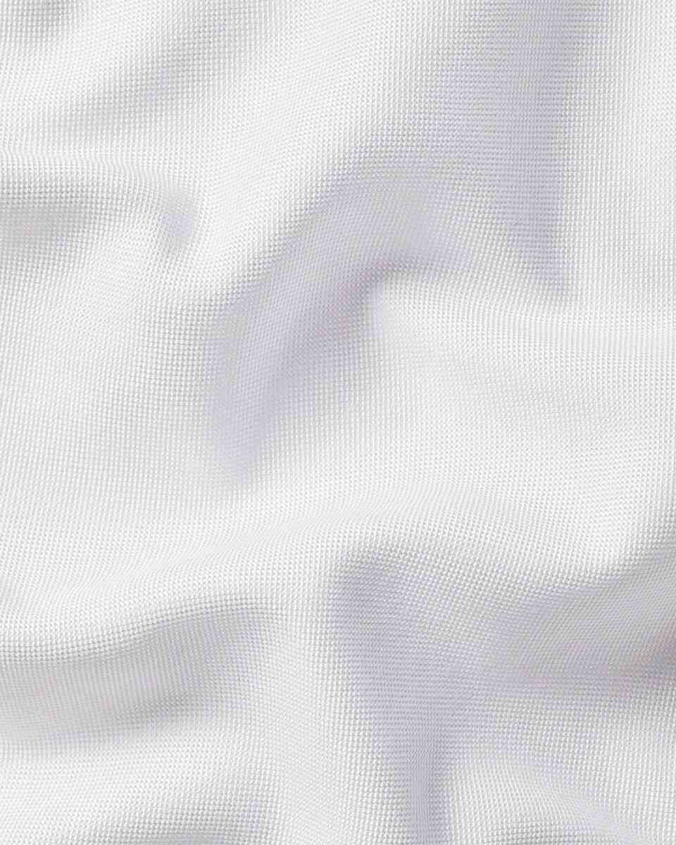 Non-Iron Stretch Oxford Shirt - White