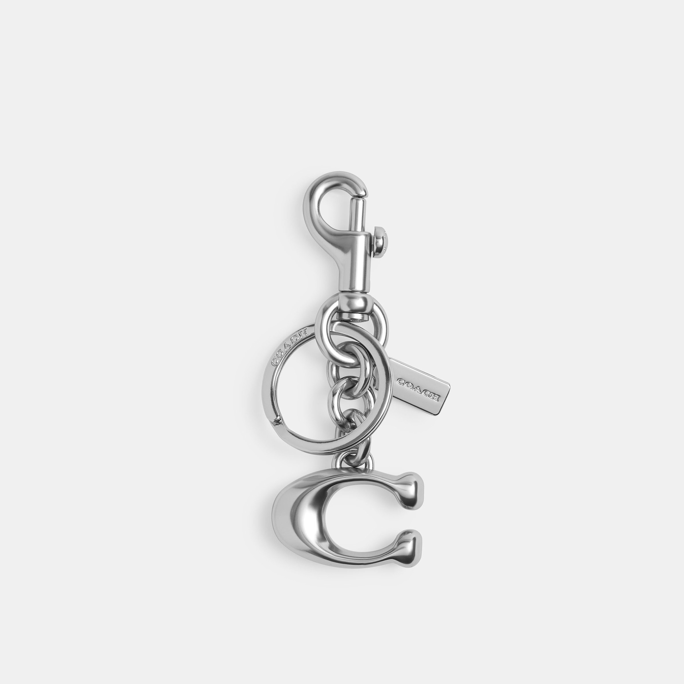 Solid C Bag Charm