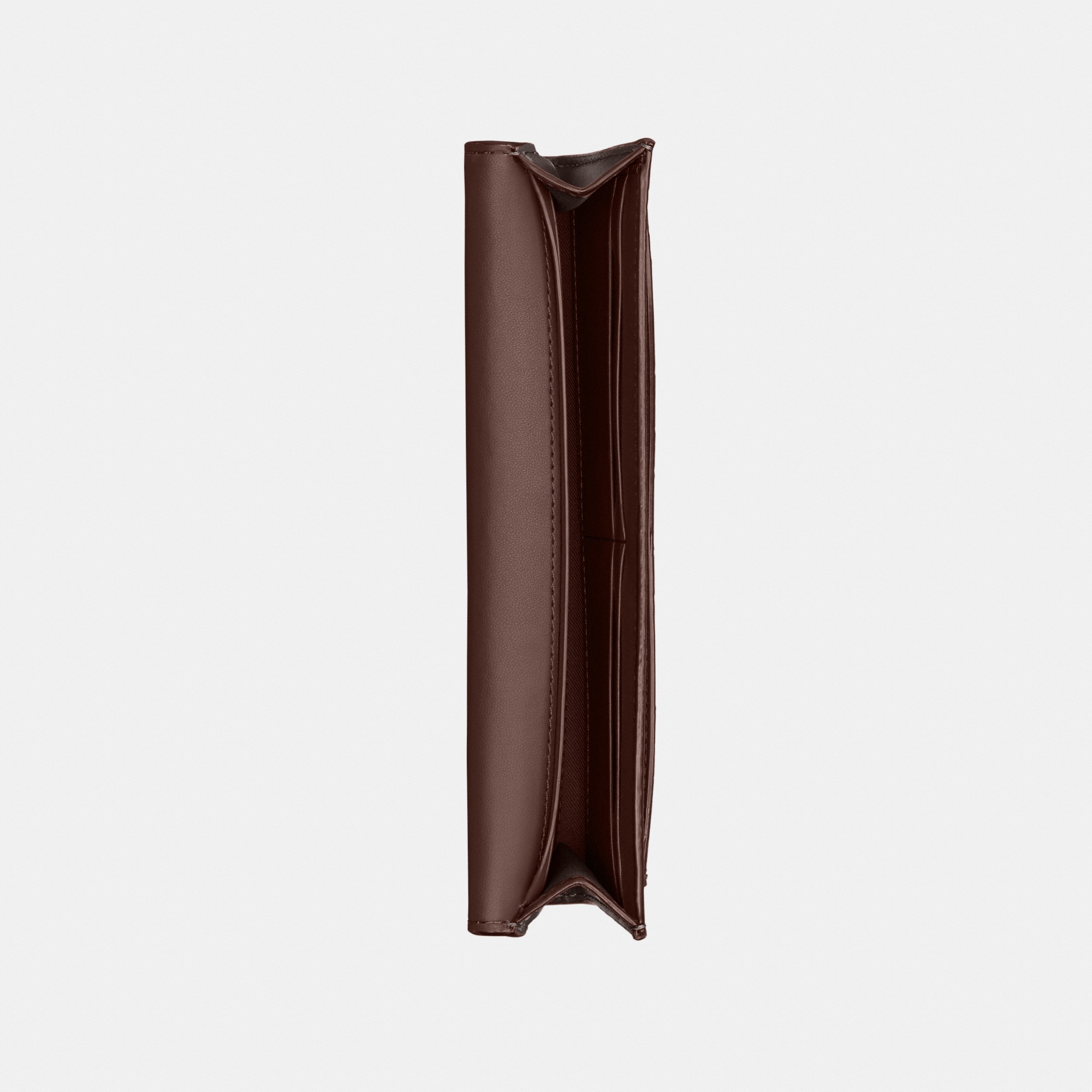 Mila Long Flap Wallet In Signature Canvas