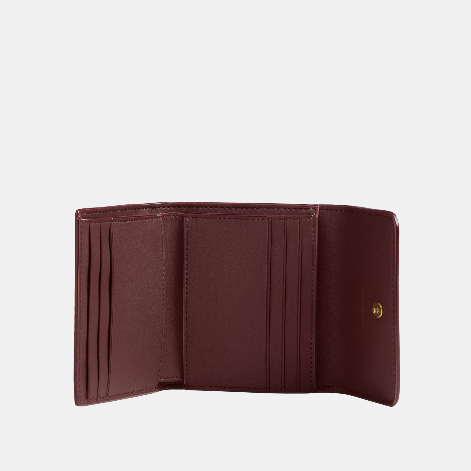 Mila Small Flap Wallet In Signature Canvas