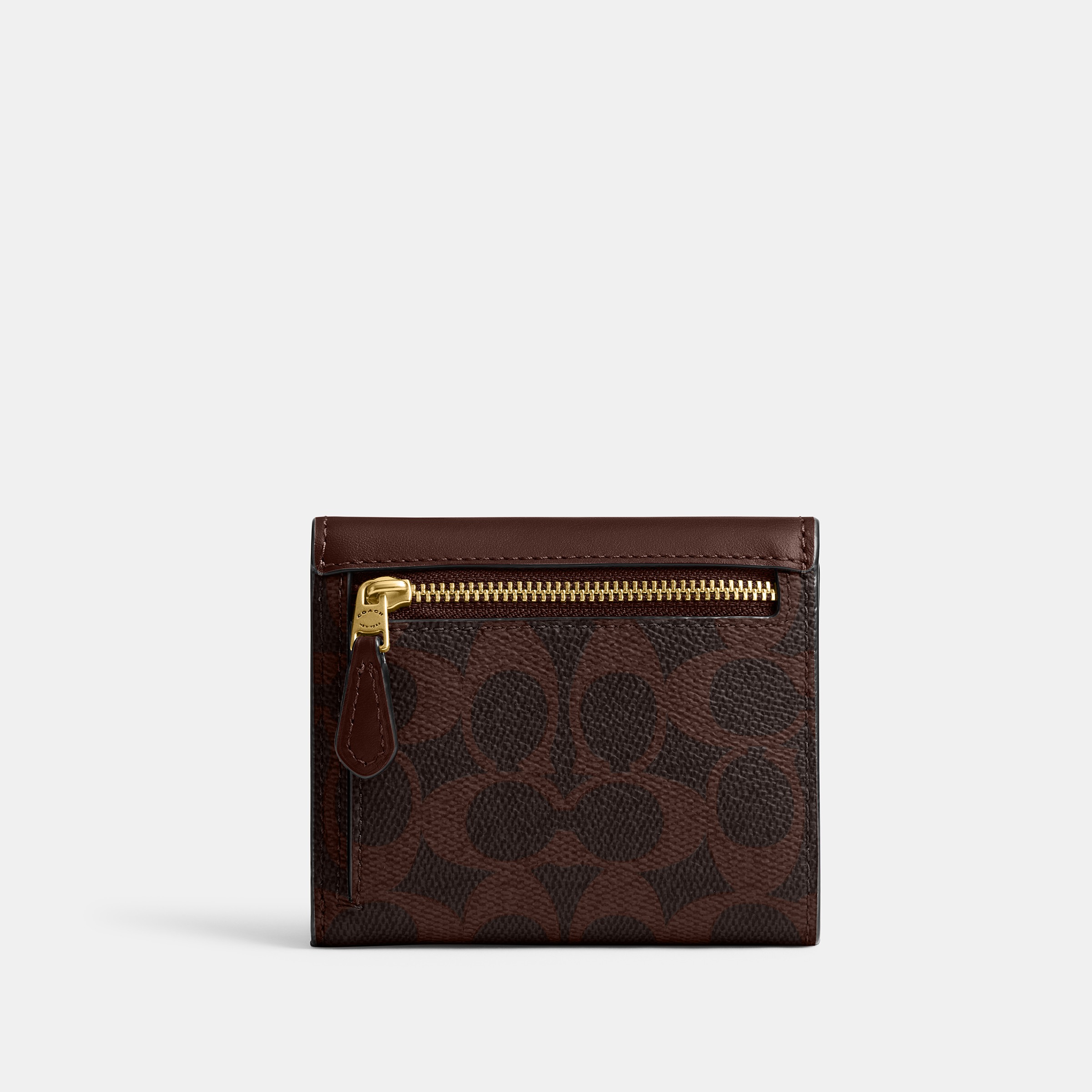 Mila Small Flap Wallet In Signature Canvas