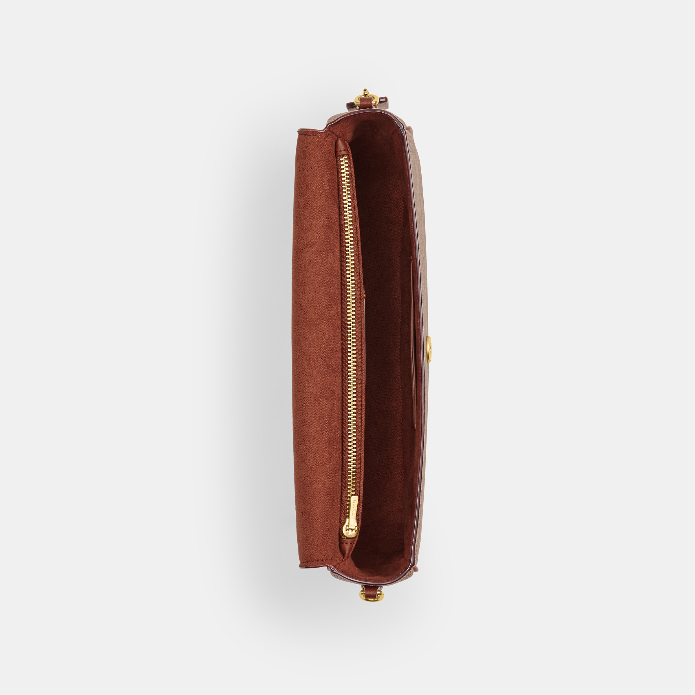 Brook Flap Chain Bag In Signature Canvas