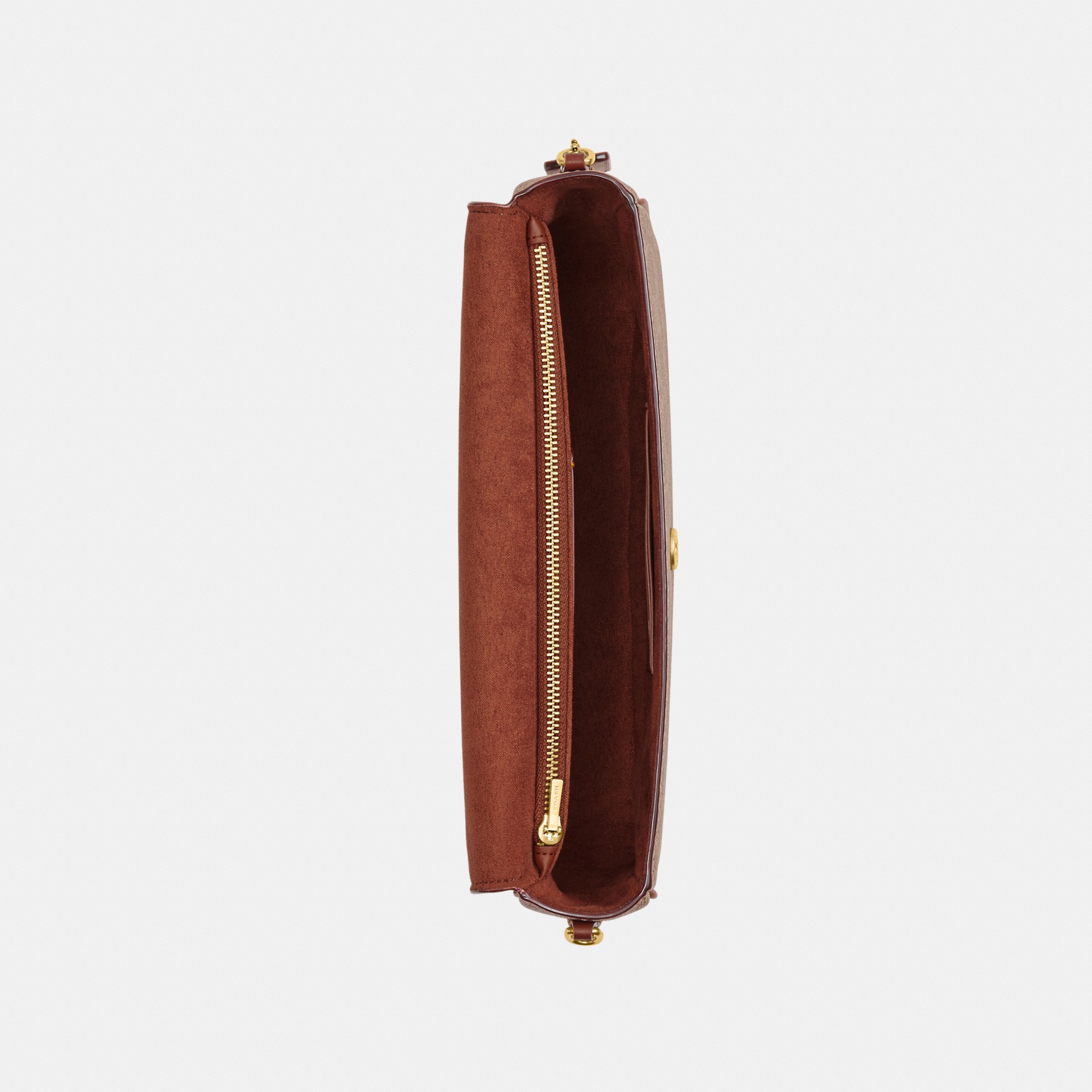 Brook Flap Chain Bag In Signature Canvas