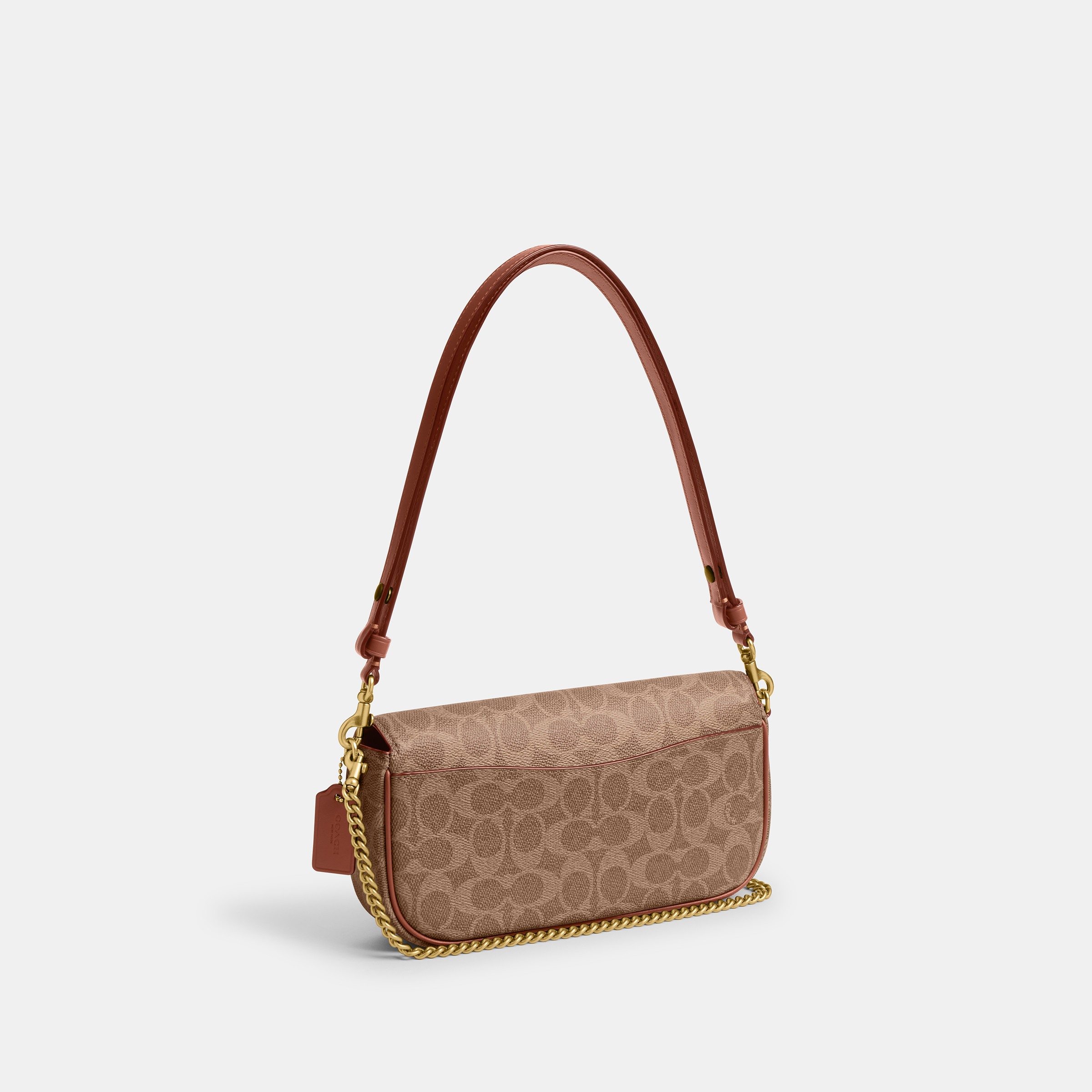 Brook Flap Chain Bag In Signature Canvas