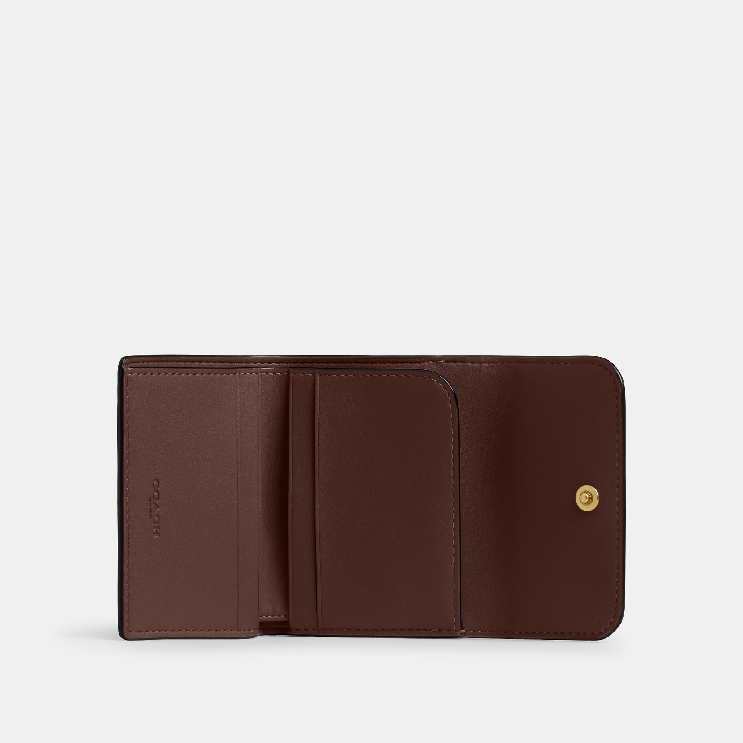 Coated Canvas Signature Essential Card Holder Wallet