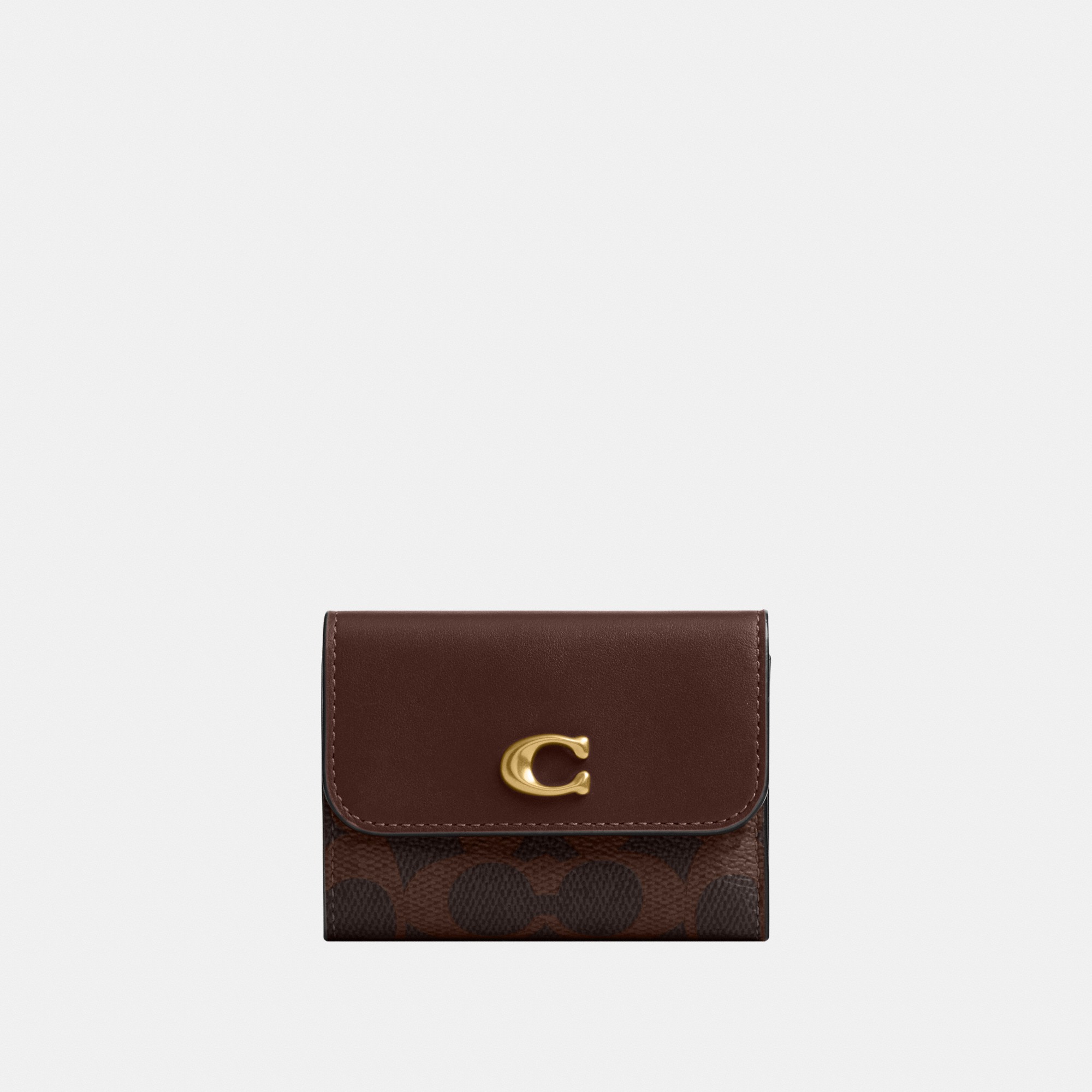 Essential Card Holder Wallet In Signature Canvas