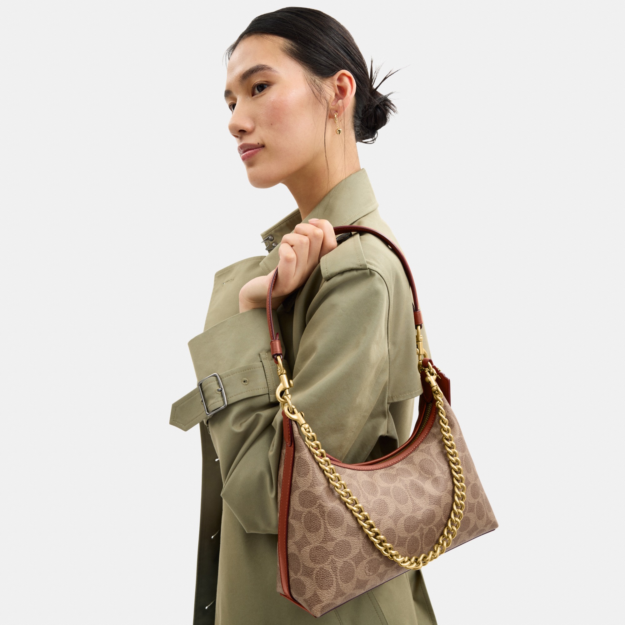 Juliet Shoulder Bag 25 In Signature Canvas
