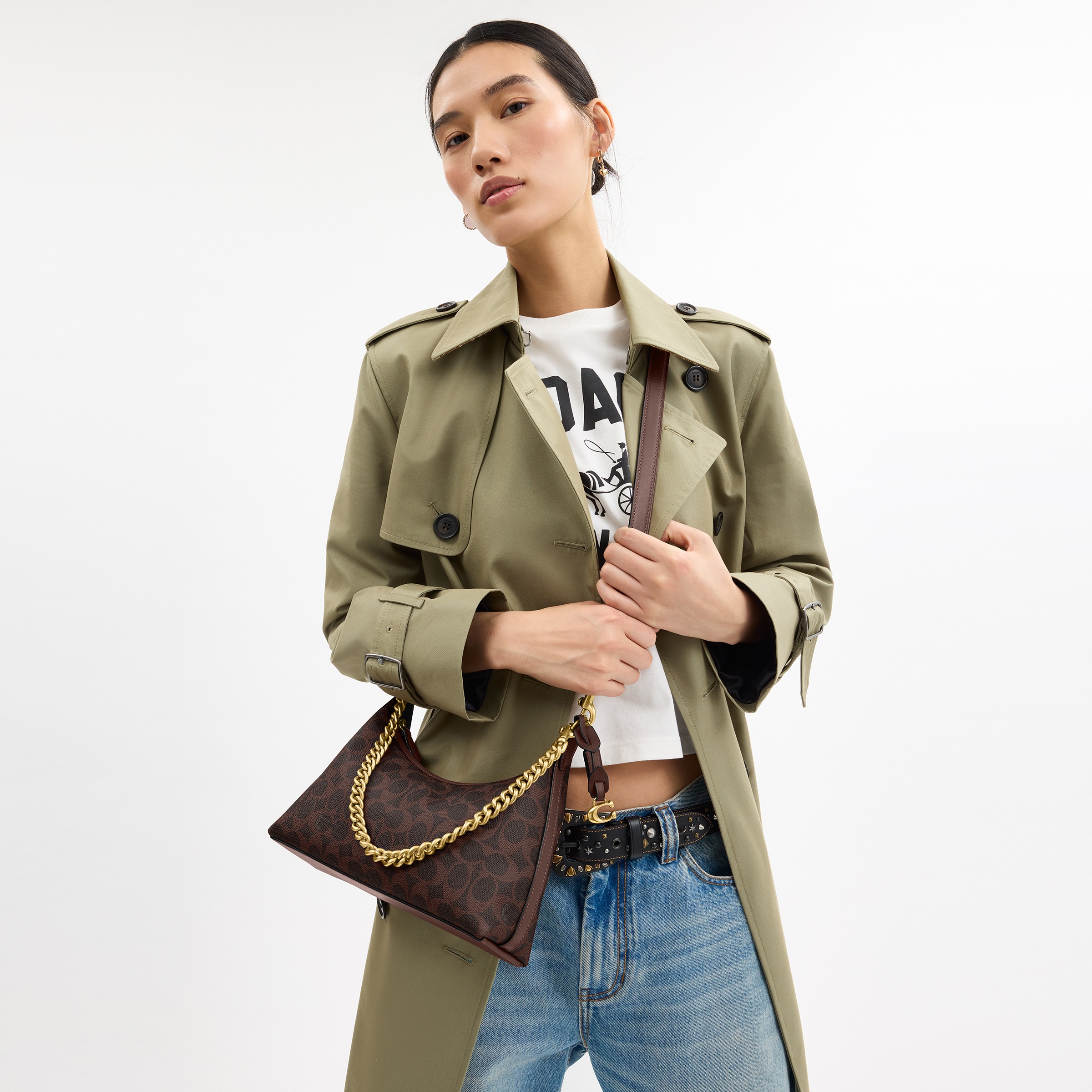 Juliet Shoulder Bag 25 In Signature Canvas