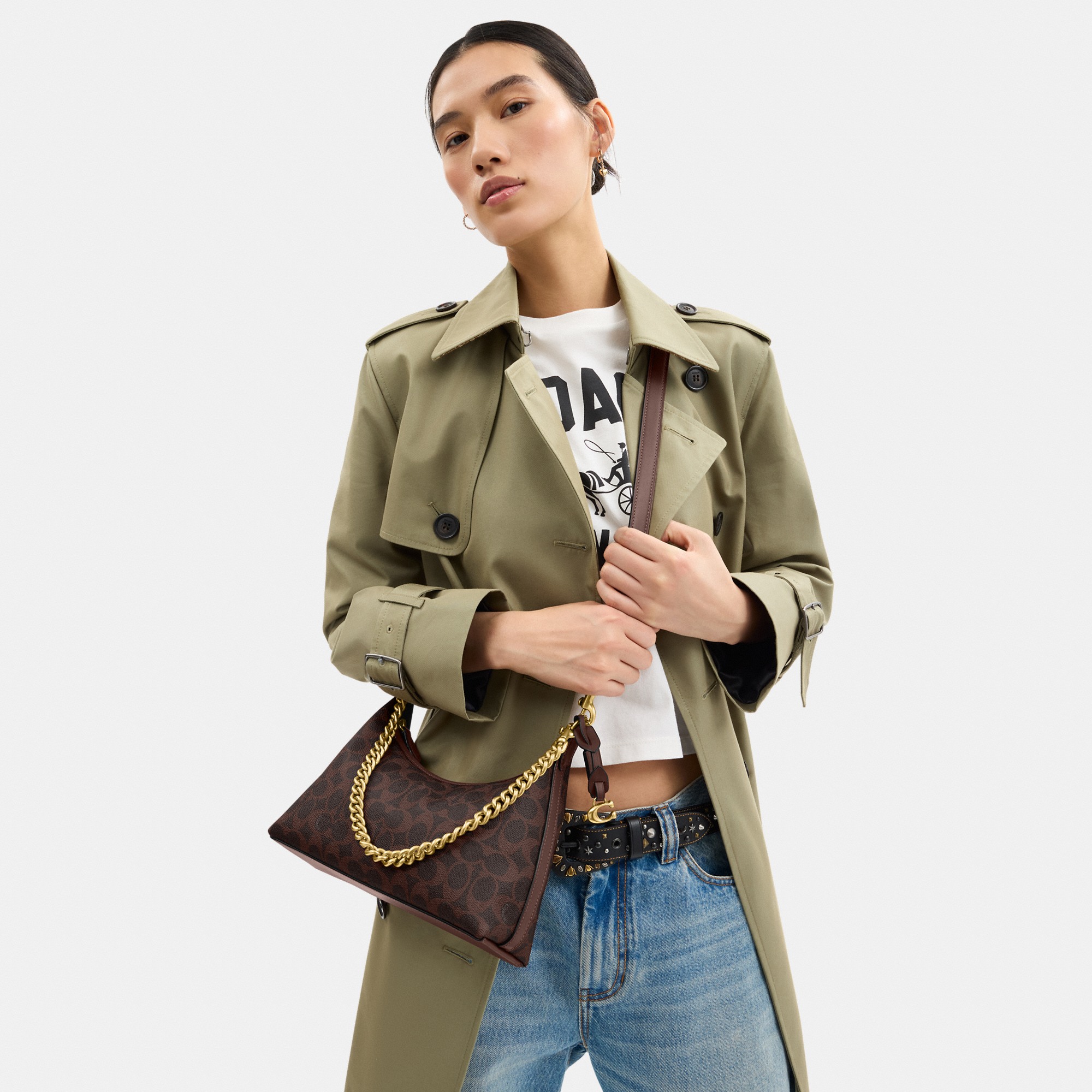Juliet Shoulder Bag 25 In Signature Canvas