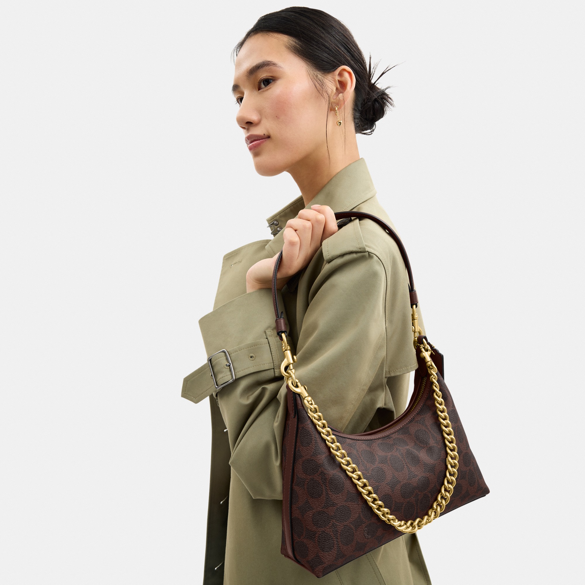 Juliet Shoulder Bag 25 In Signature Canvas
