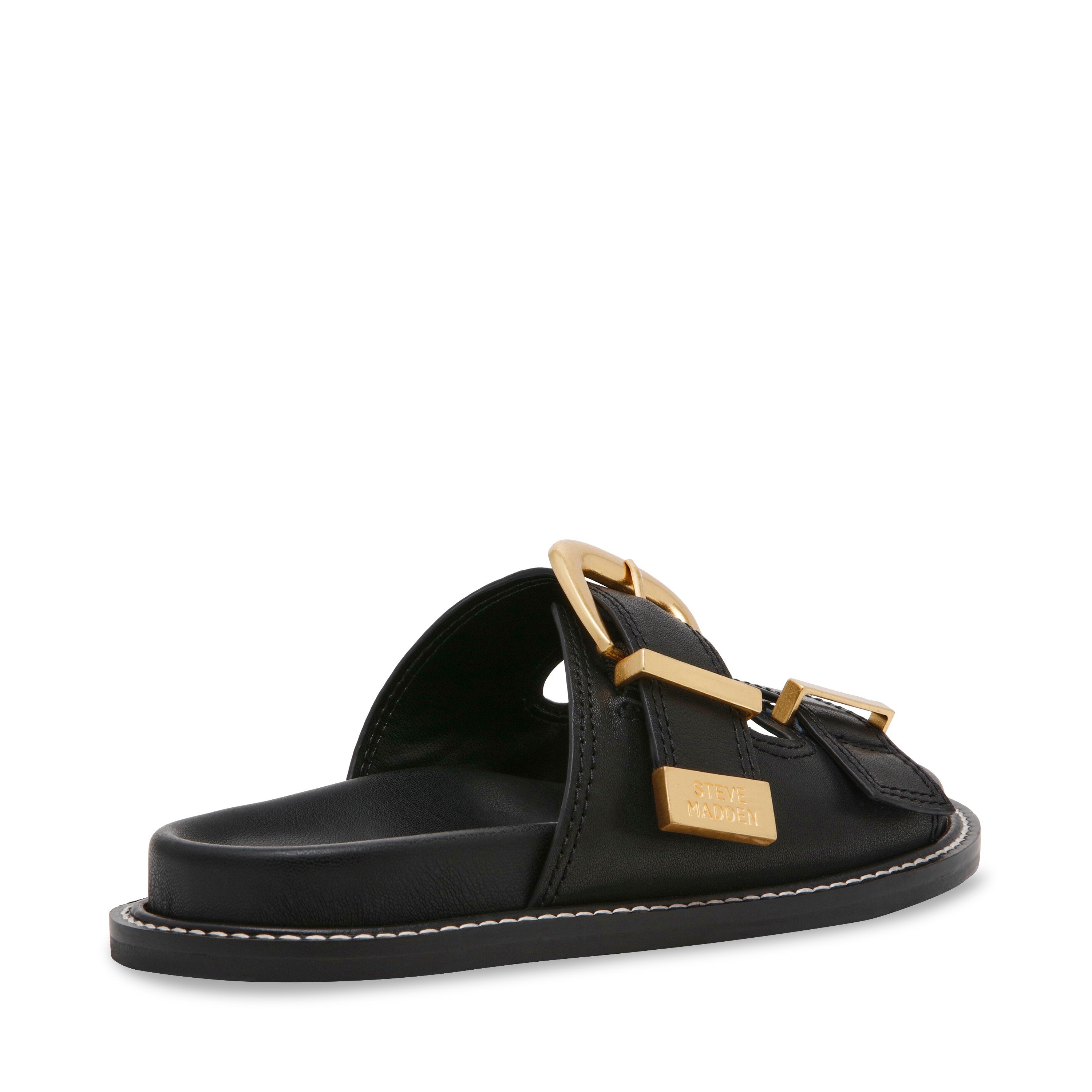 Arch-In Black Action Leather Flats