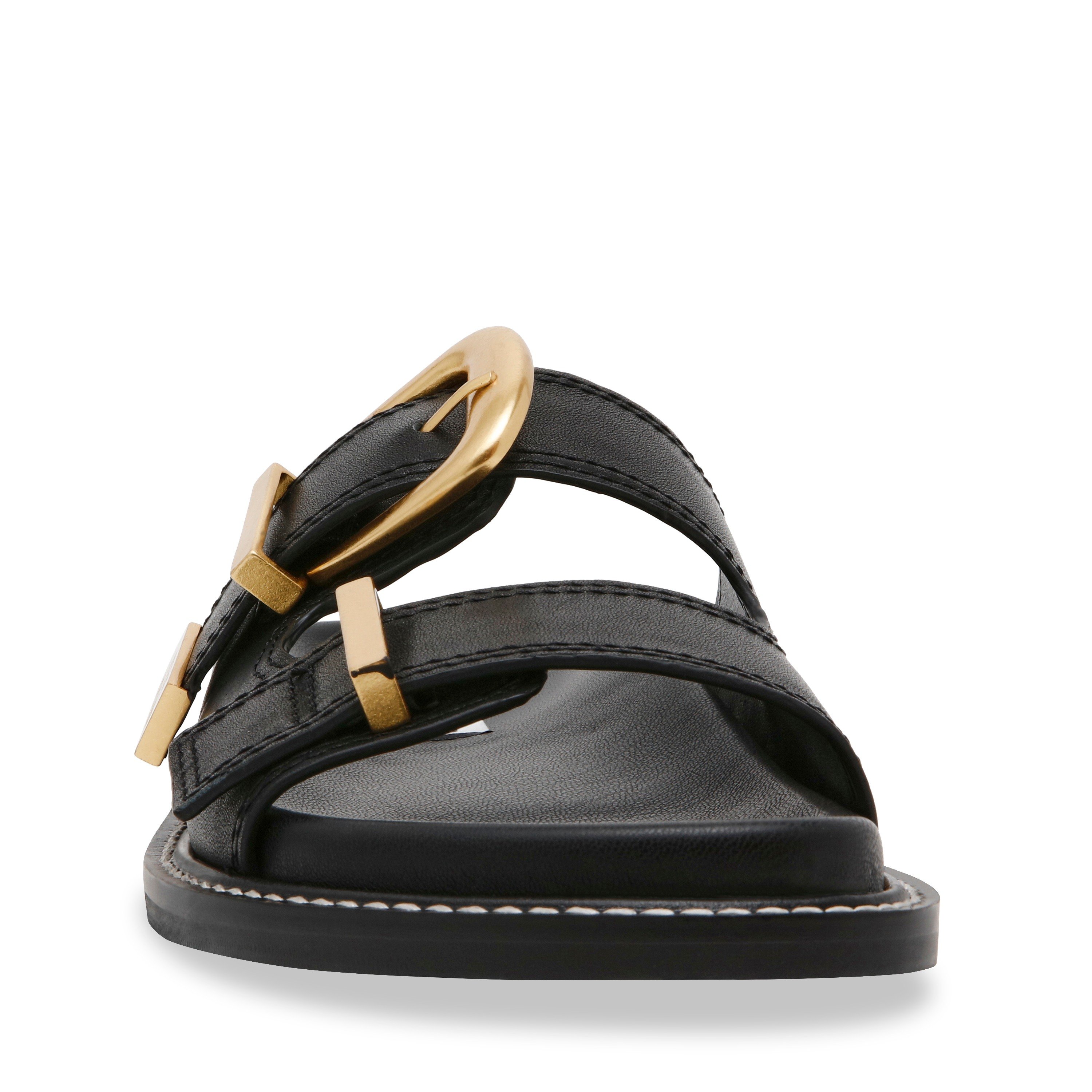 Arch-In Black Action Leather Flats