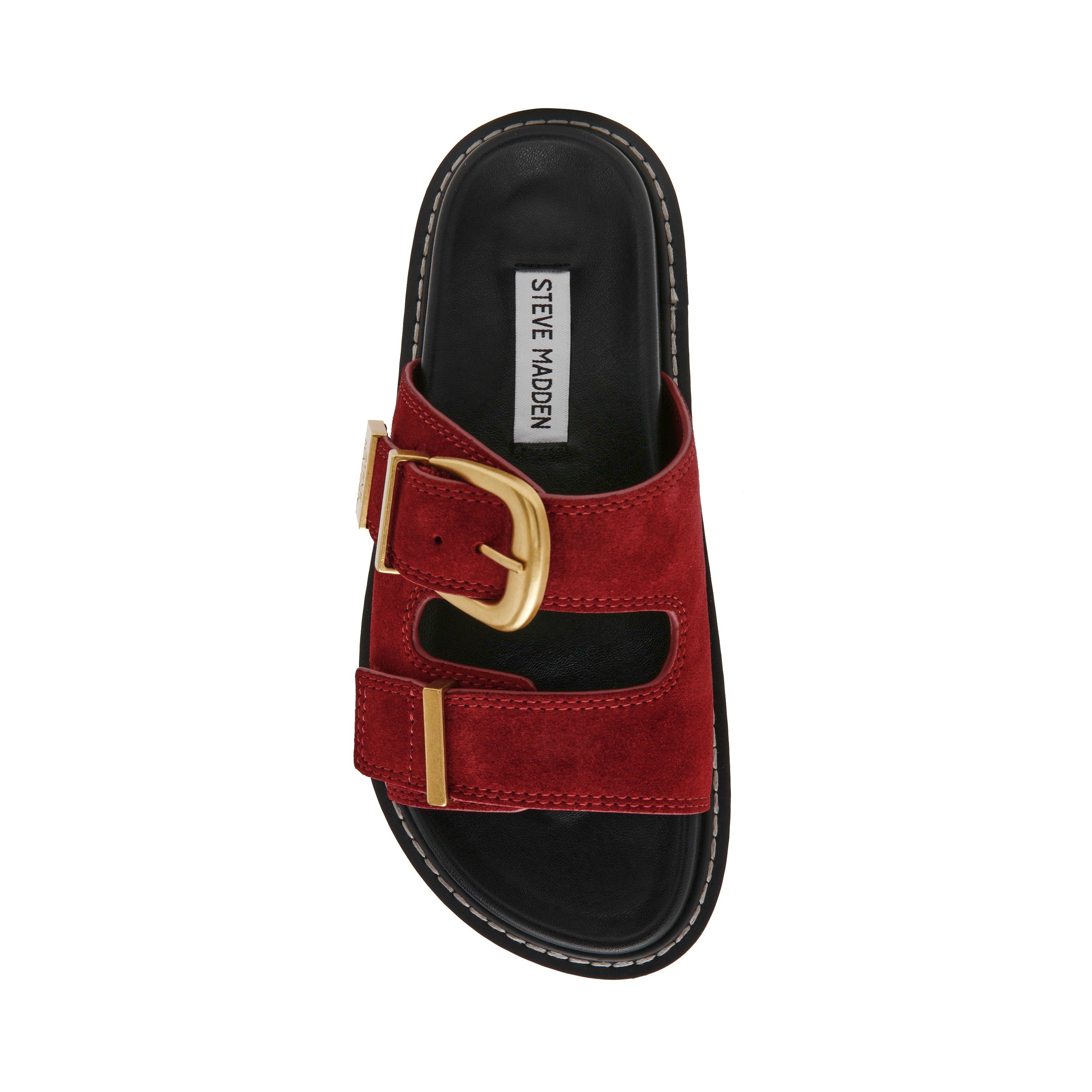 Arch-In Wine Suede Flats