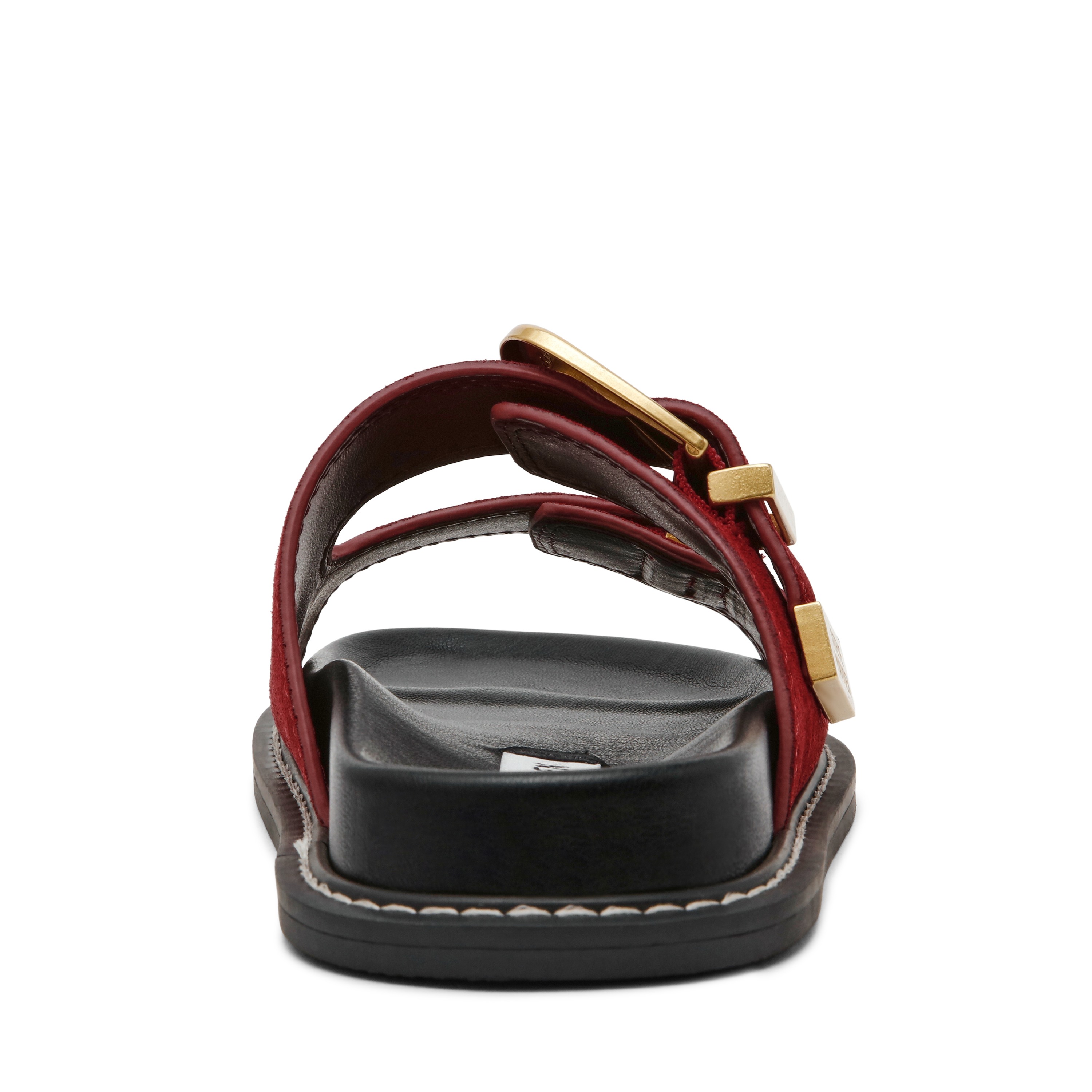 Arch-In Wine Suede Flats