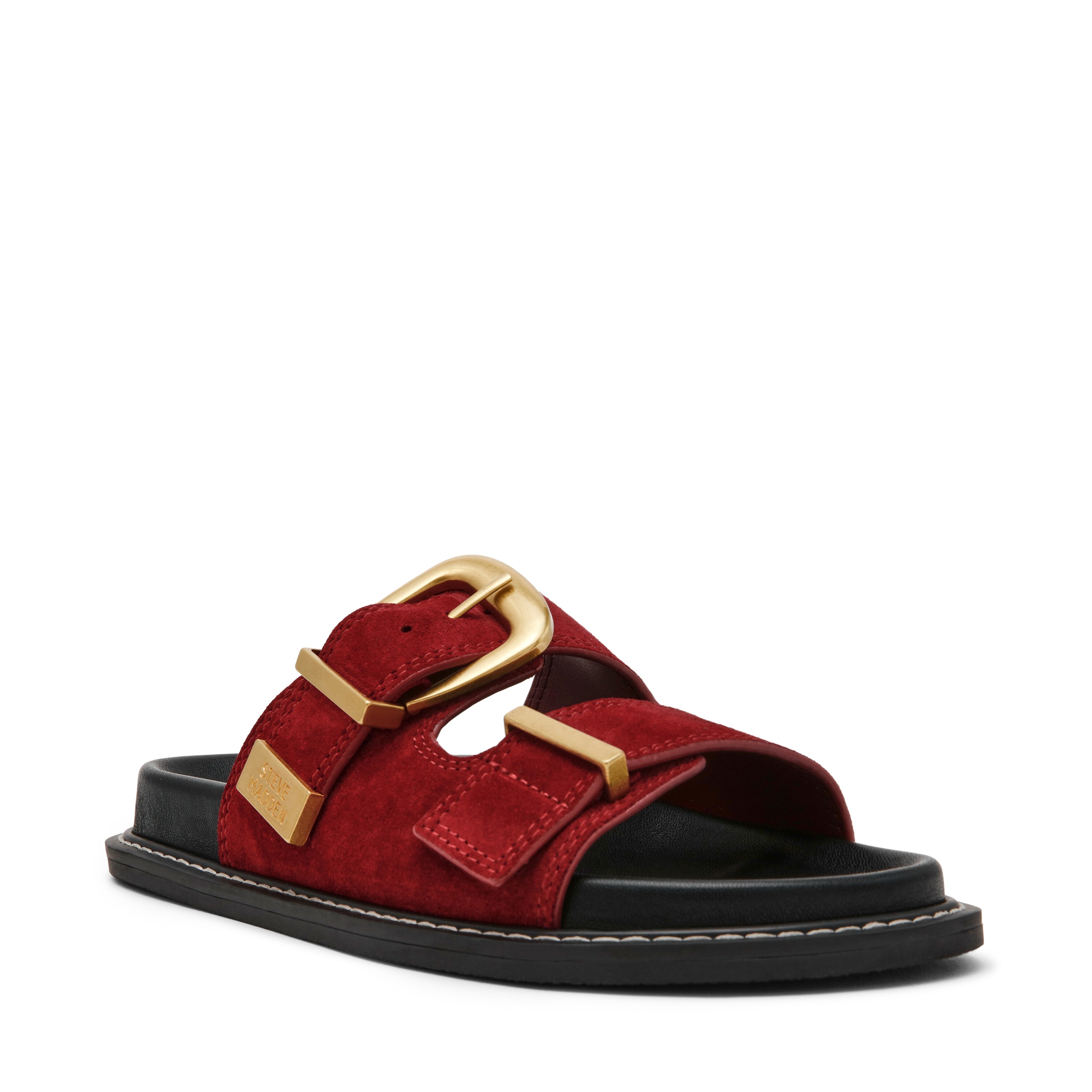 Arch-In Wine Suede Flats