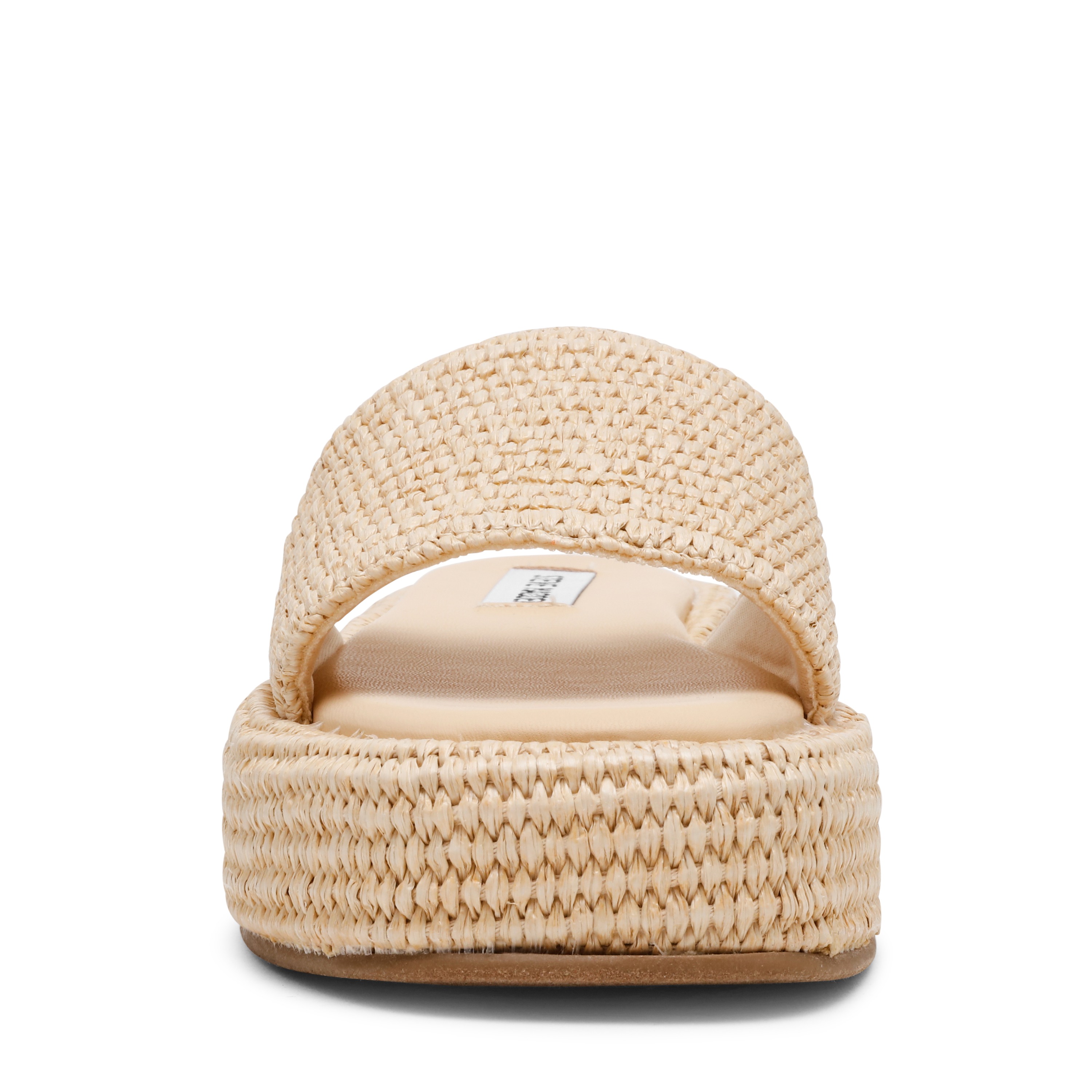 Beachy-In Natural Raffia Wedges