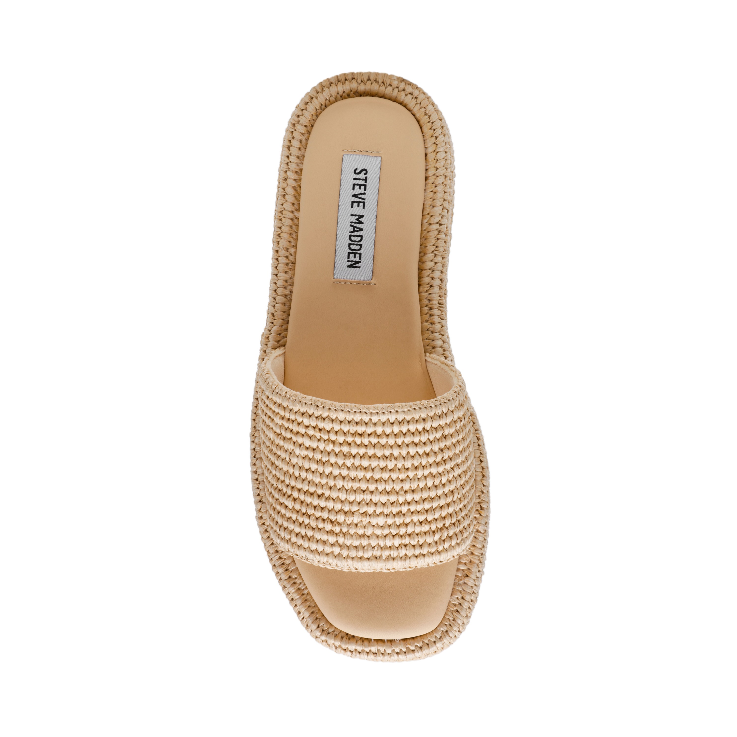 Beachy-In Natural Raffia Wedges