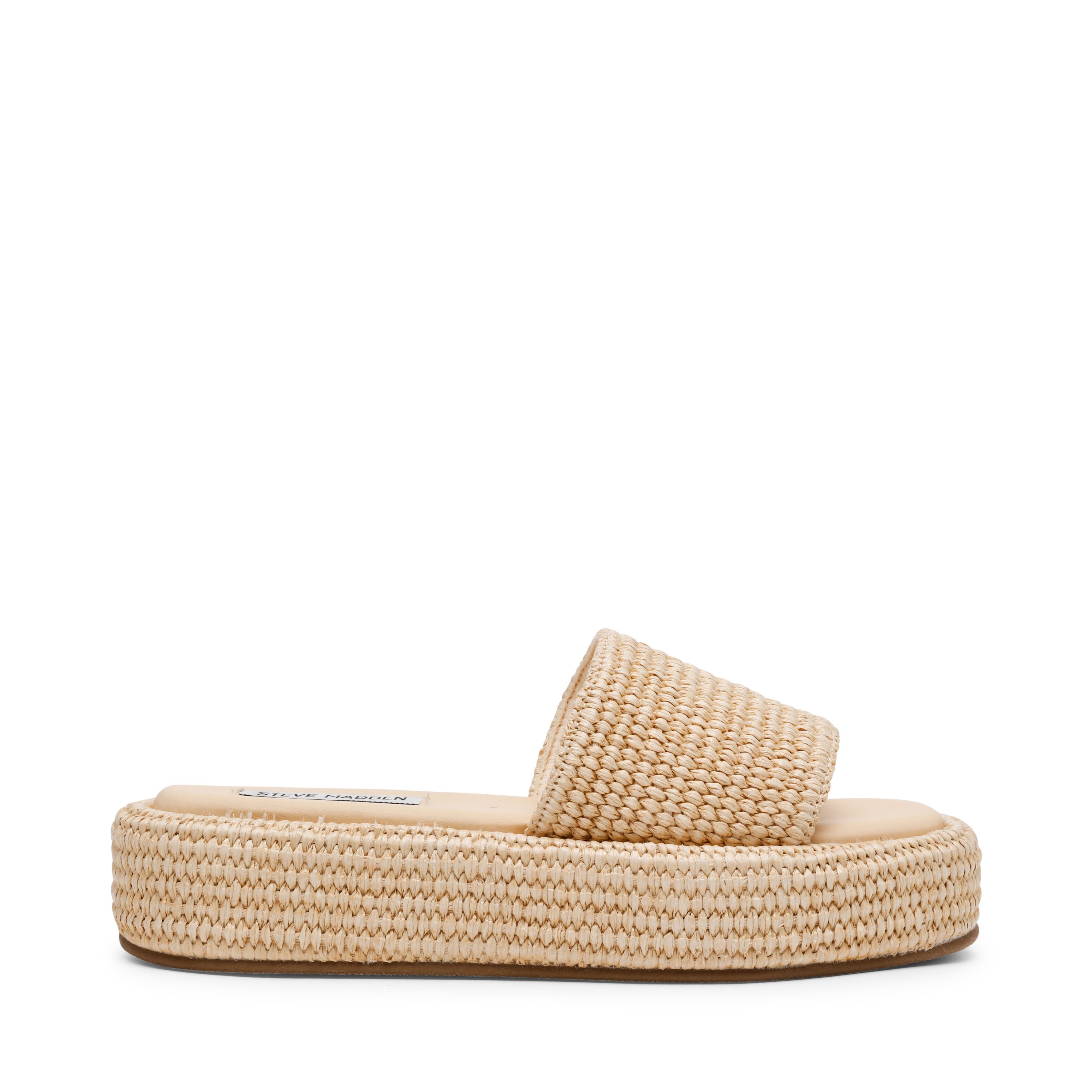 Beachy-In Natural Raffia Wedges