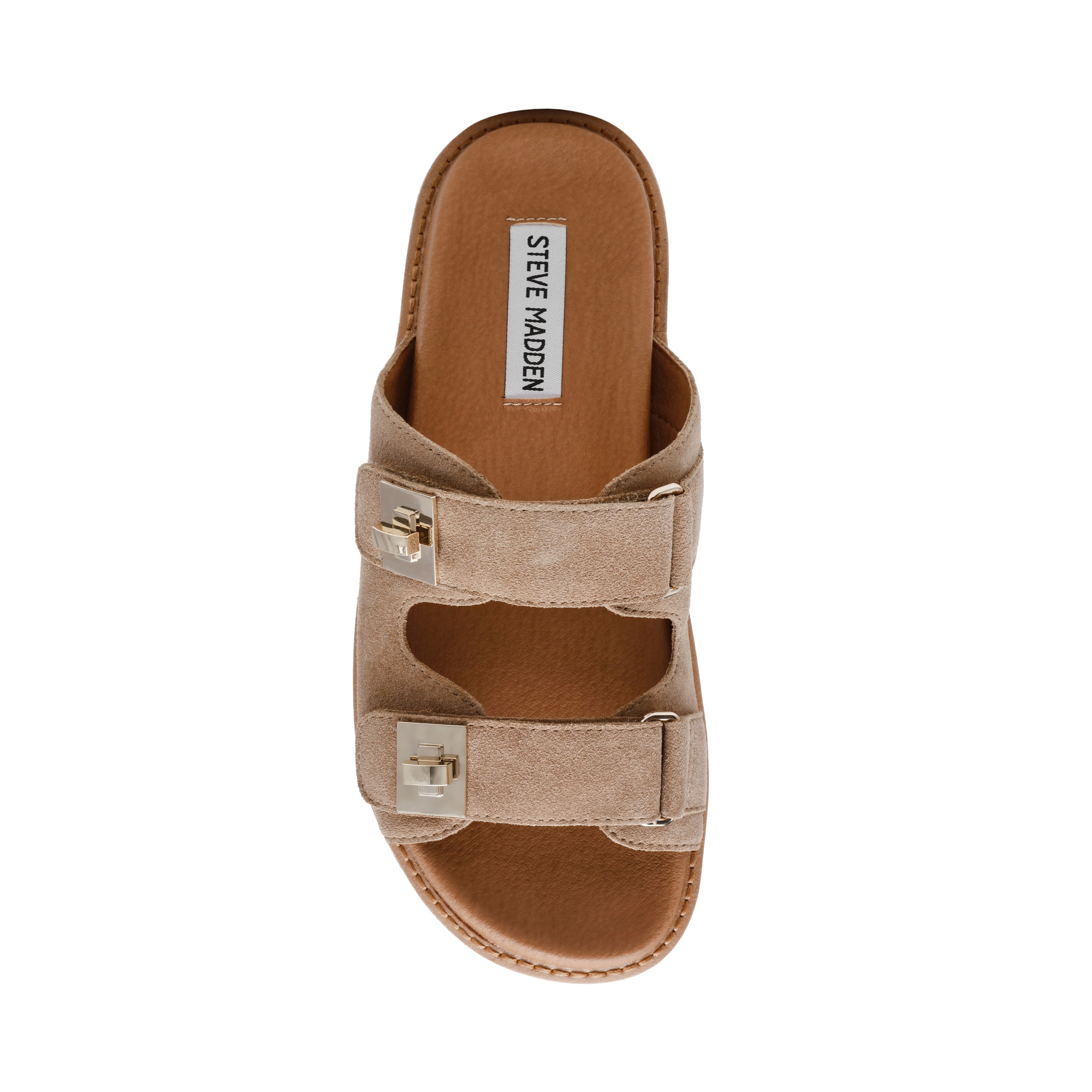 Bigschmona-In Taupe Suede Wedges