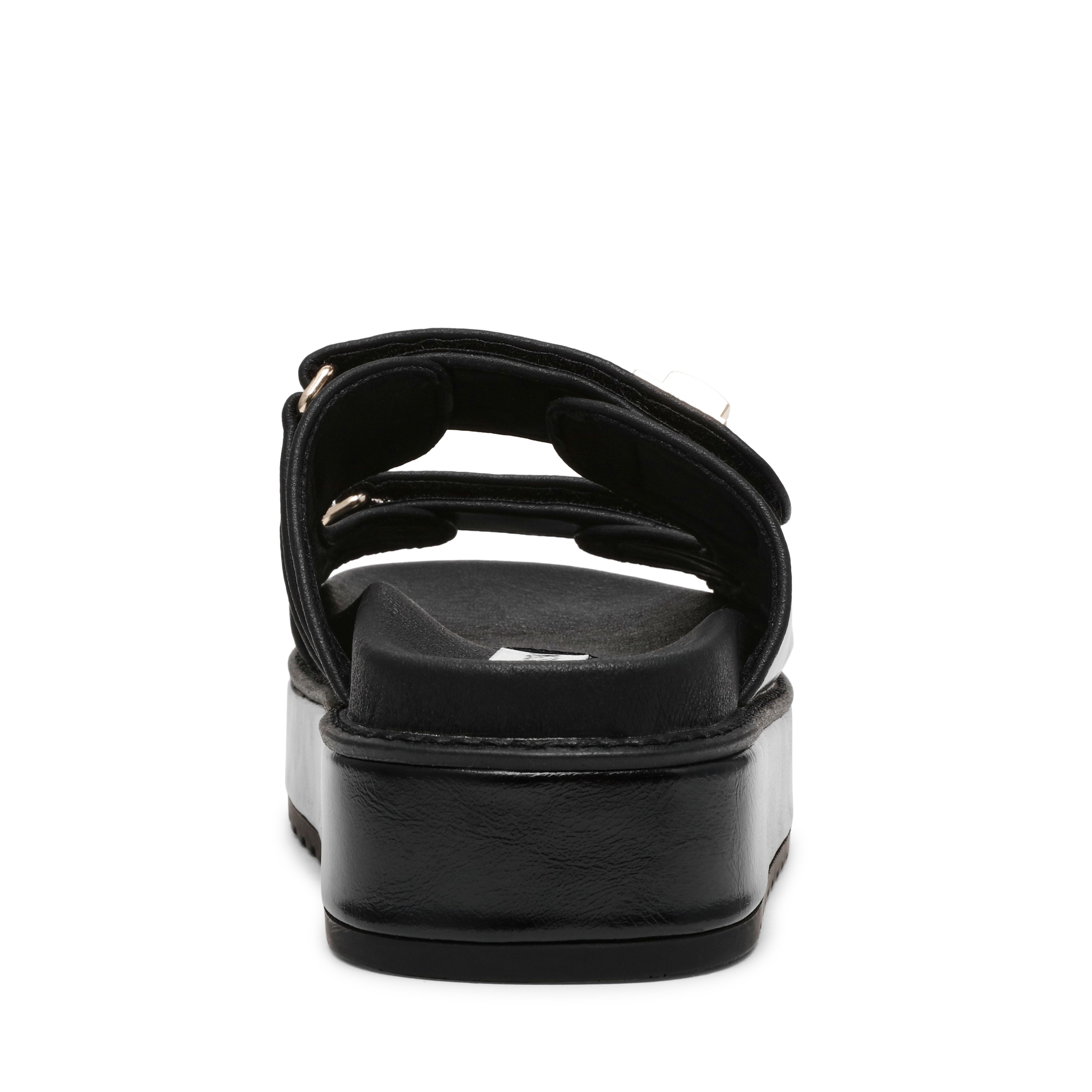 Bigschmona-In Black Suede Wedges