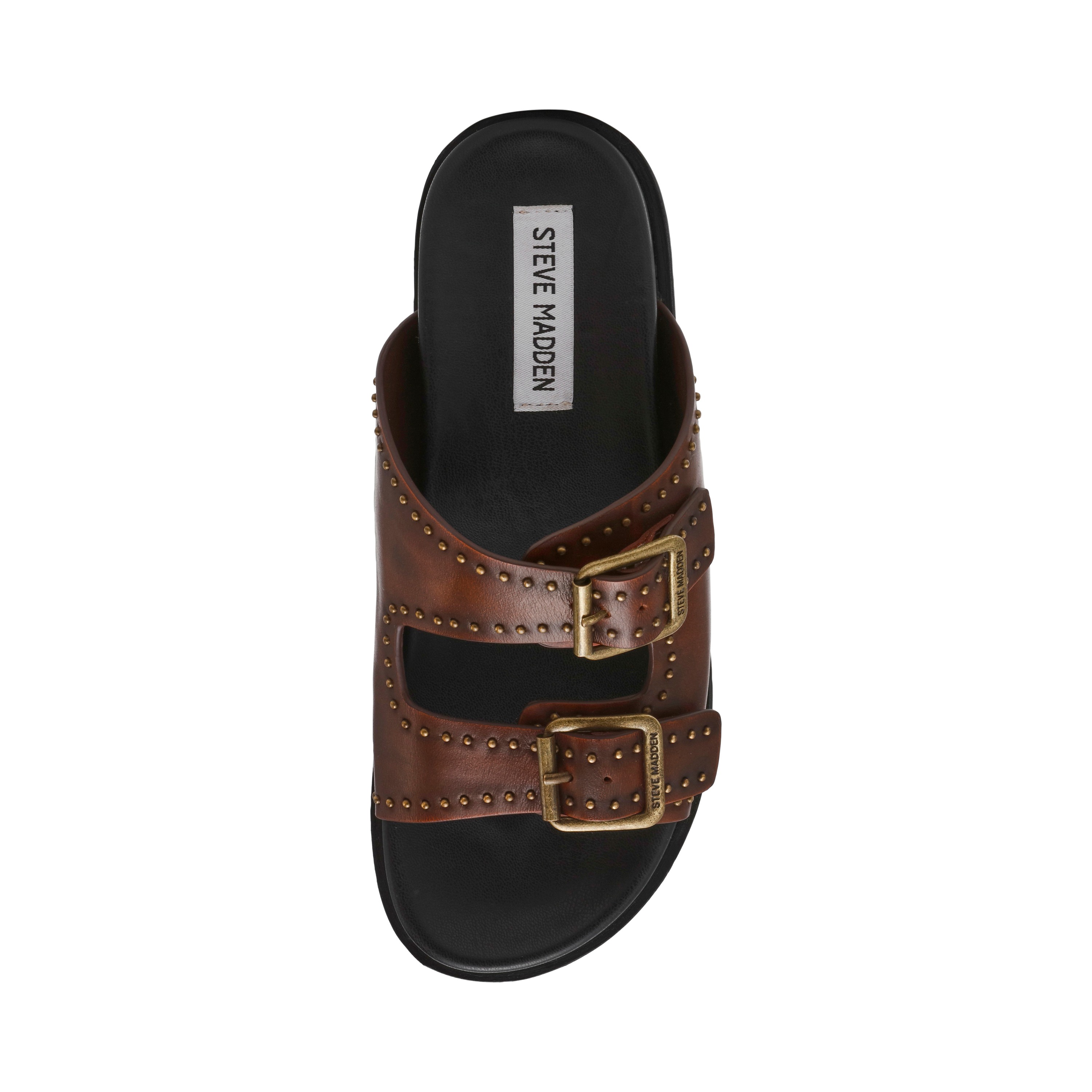 Freelance-In Brown Leather Flats