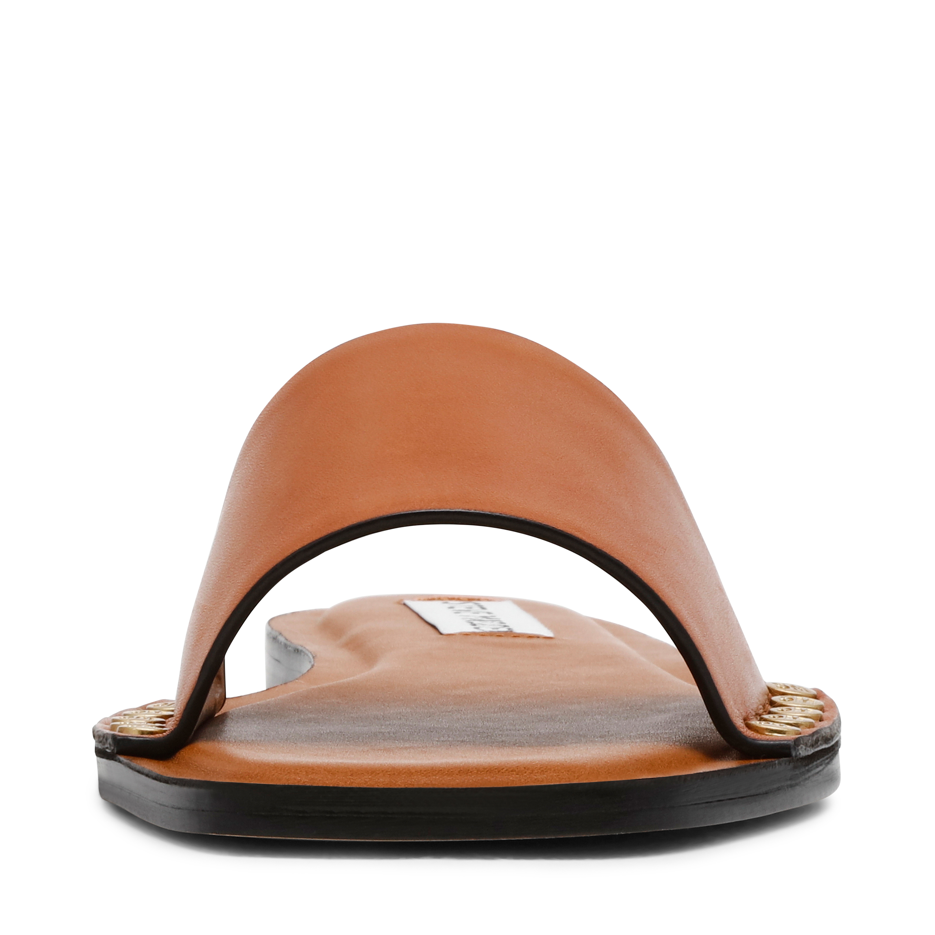 Kapitol-In Cognac Leather Flats