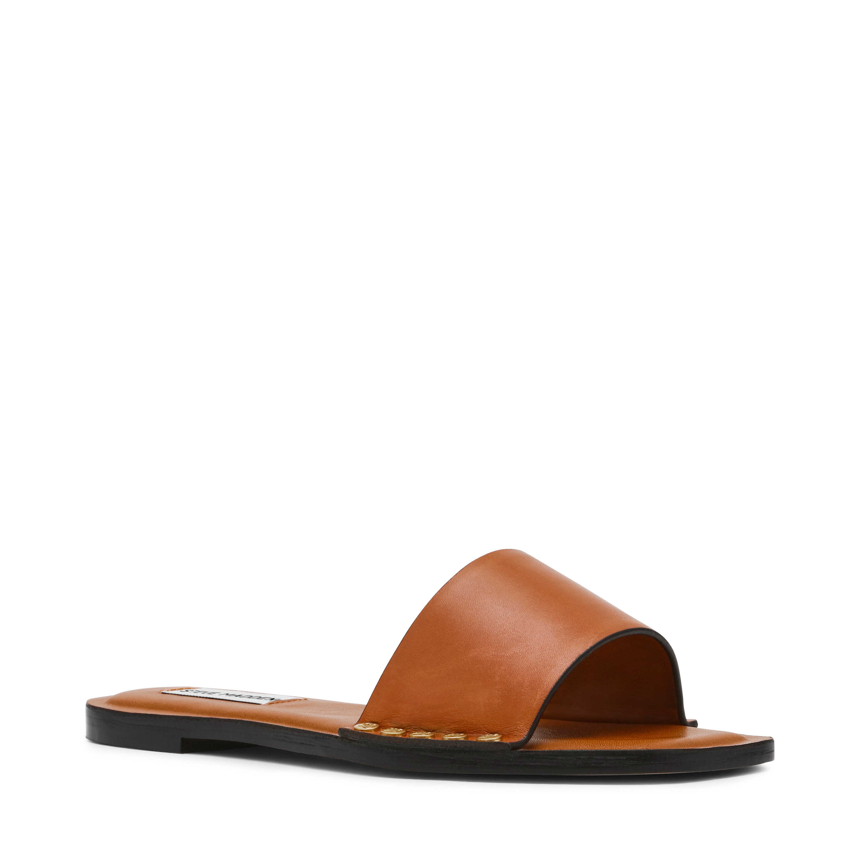 Kapitol-In Cognac Leather Flats