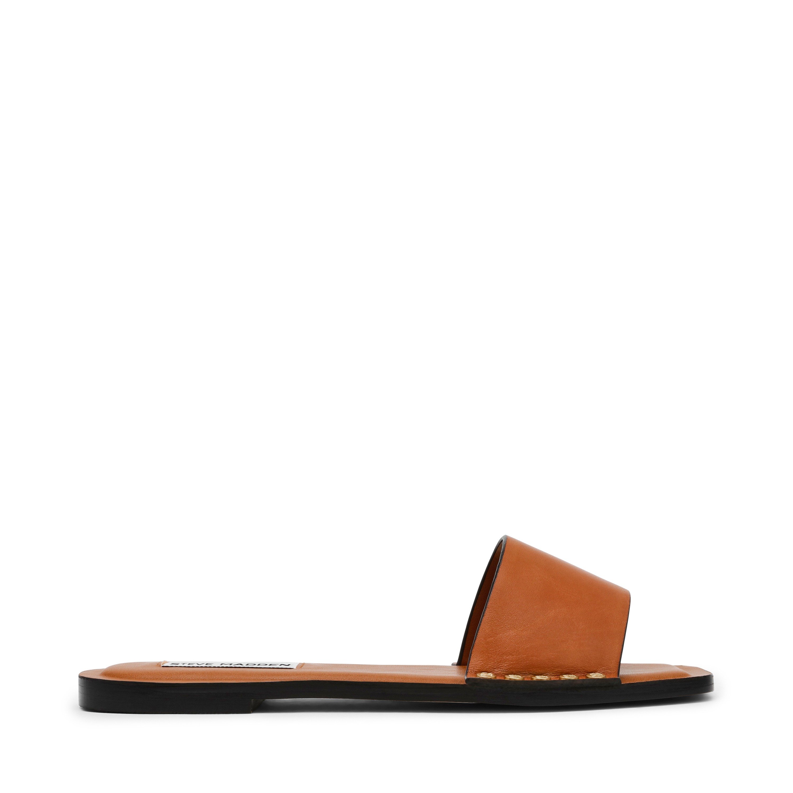 Kapitol-In Cognac Leather Flats