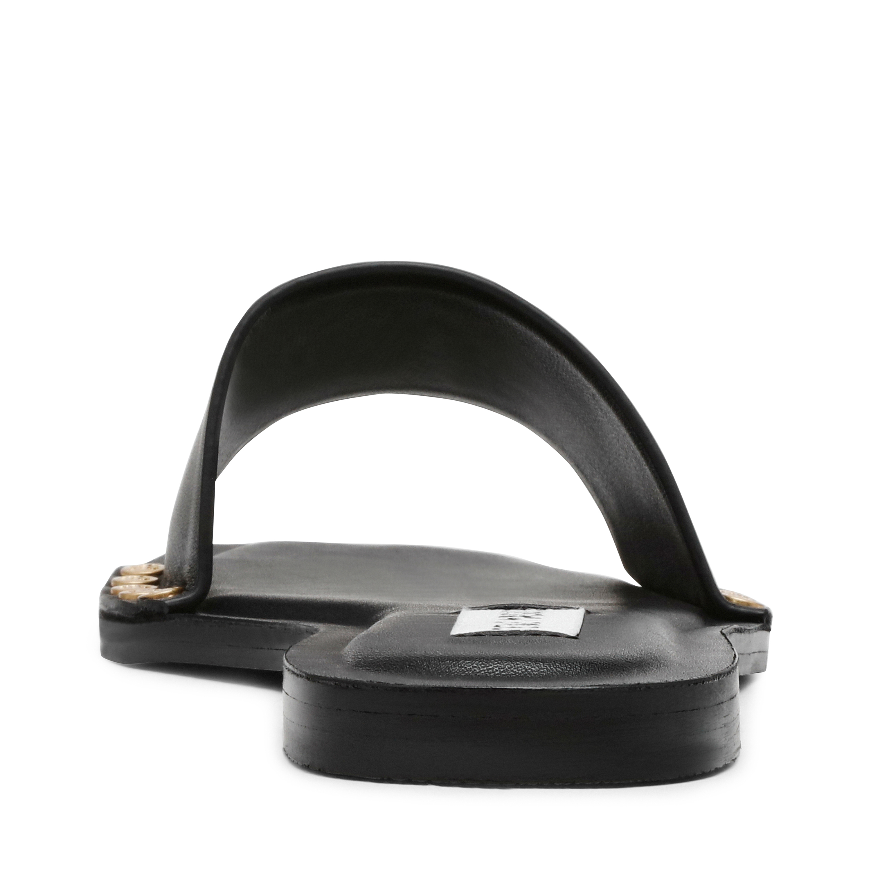 Kapitol-In Black Leather Flats