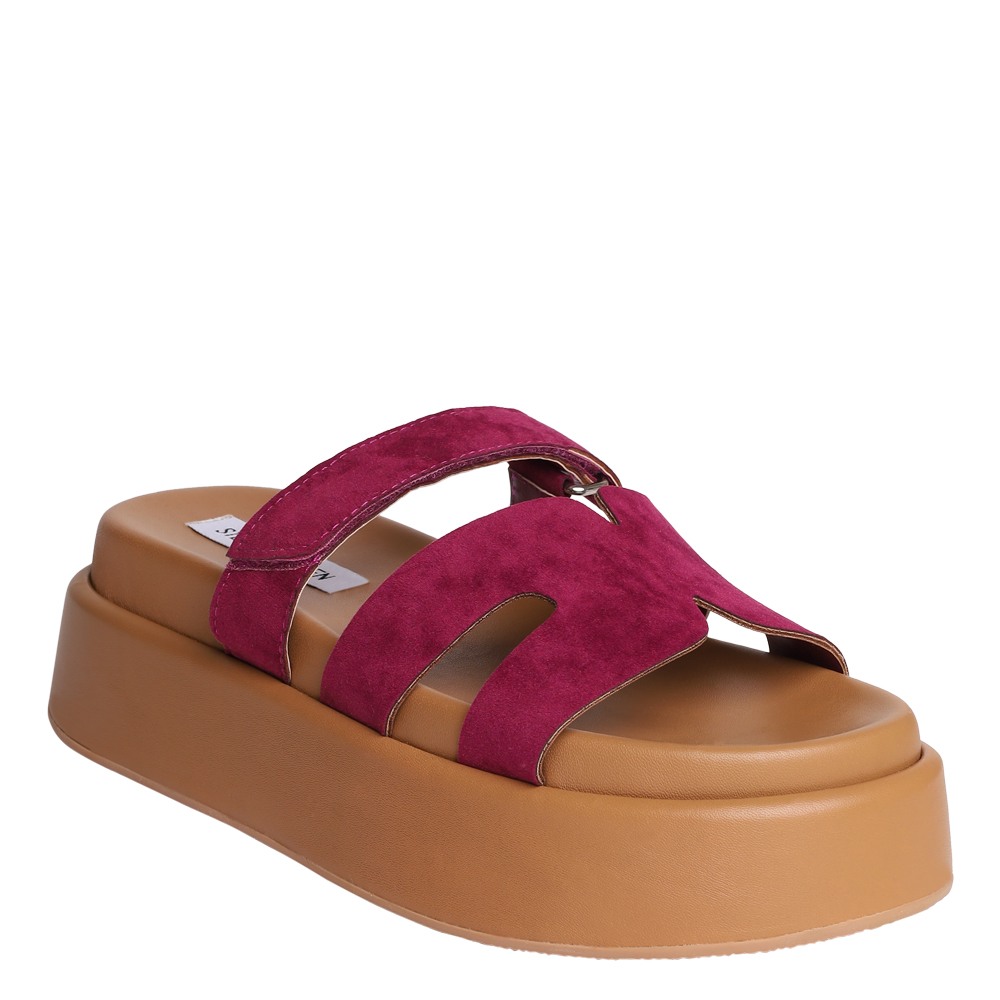Karsyn-In Plum Suede Wedges