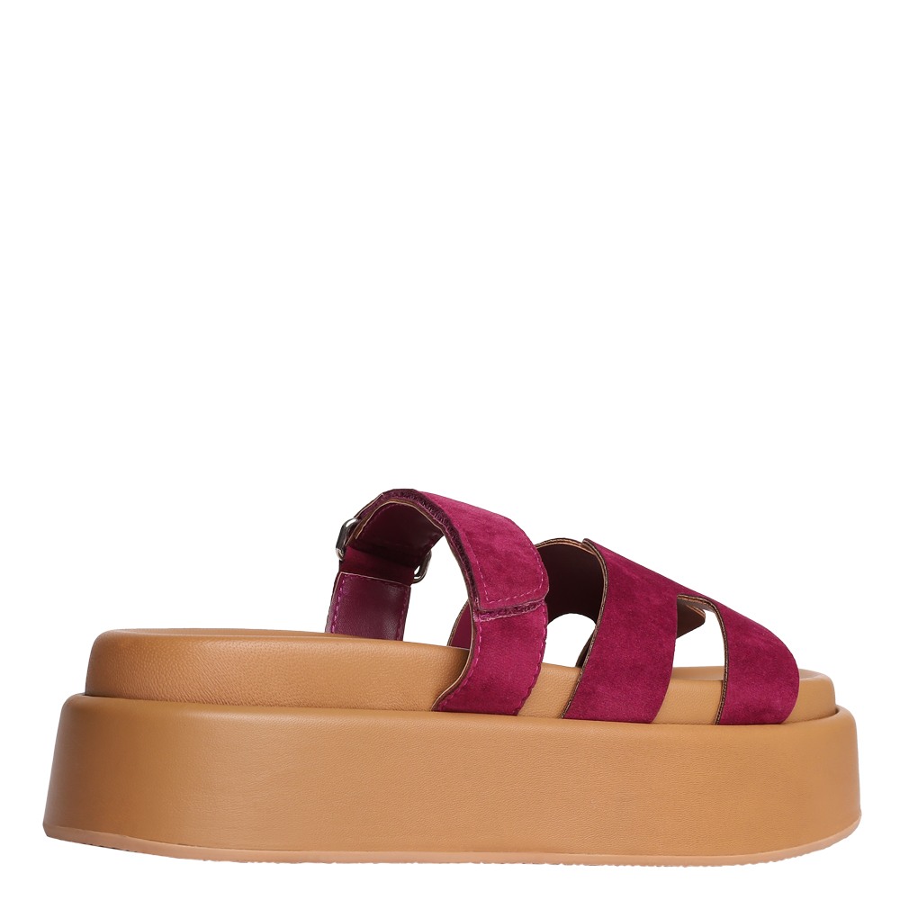 Karsyn-In Plum Suede Wedges