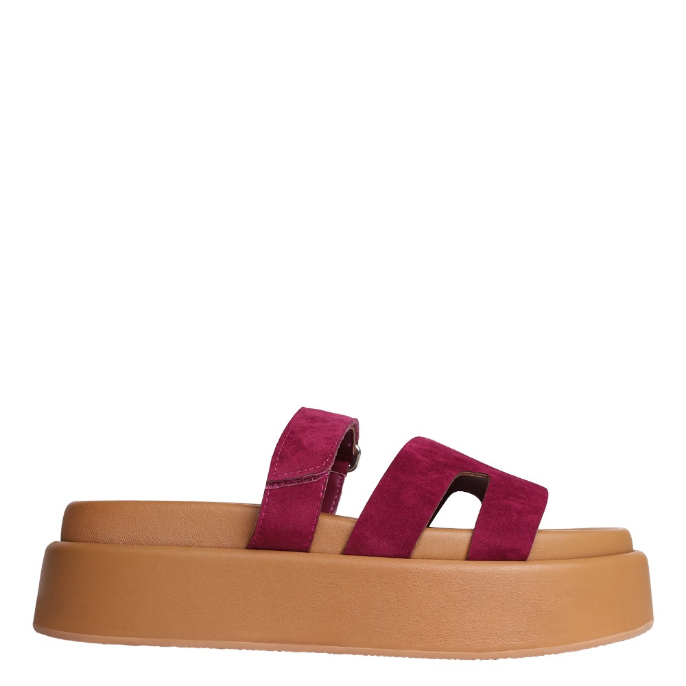 Karsyn-In Plum Suede Wedges
