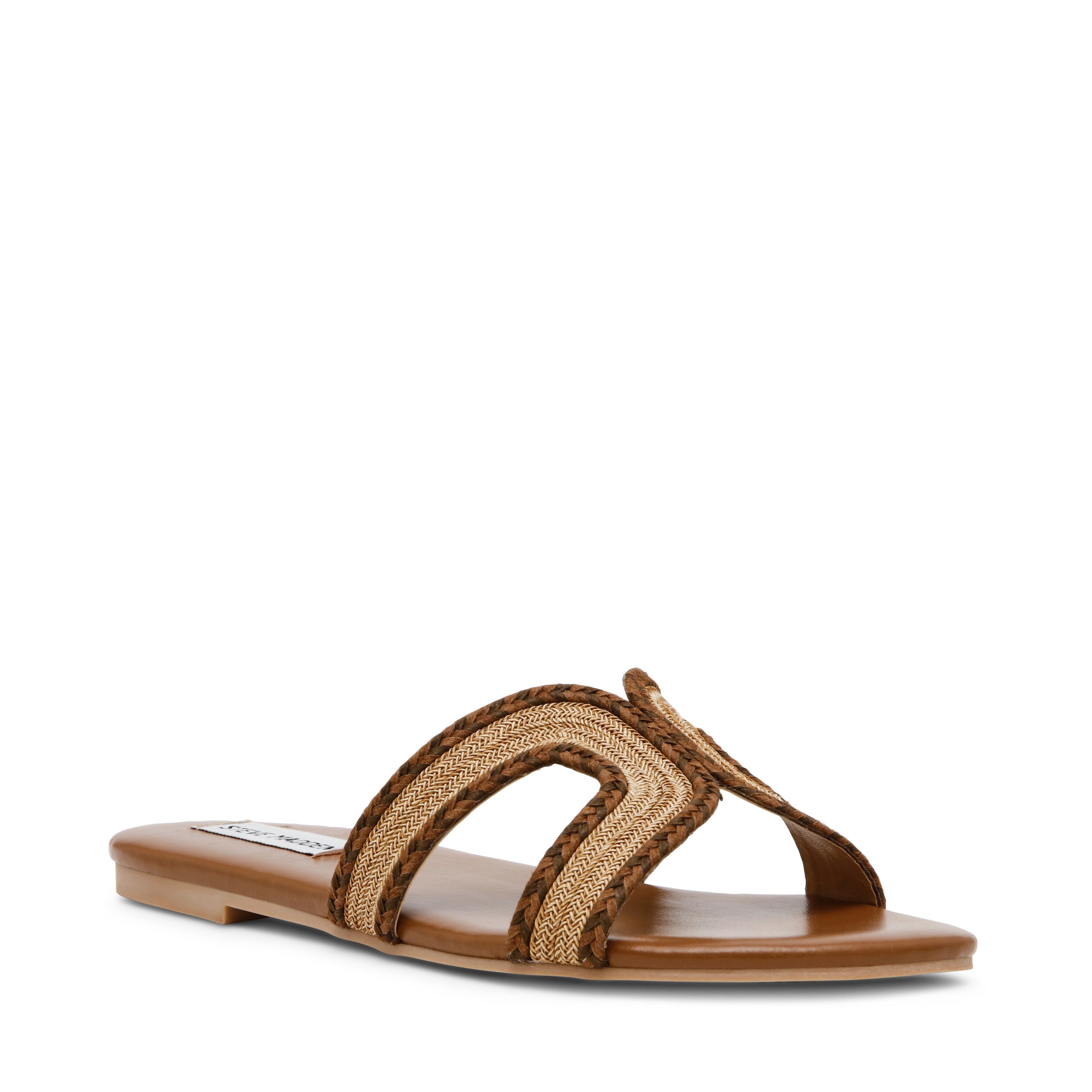 Mimie-In Brown Snake Flats