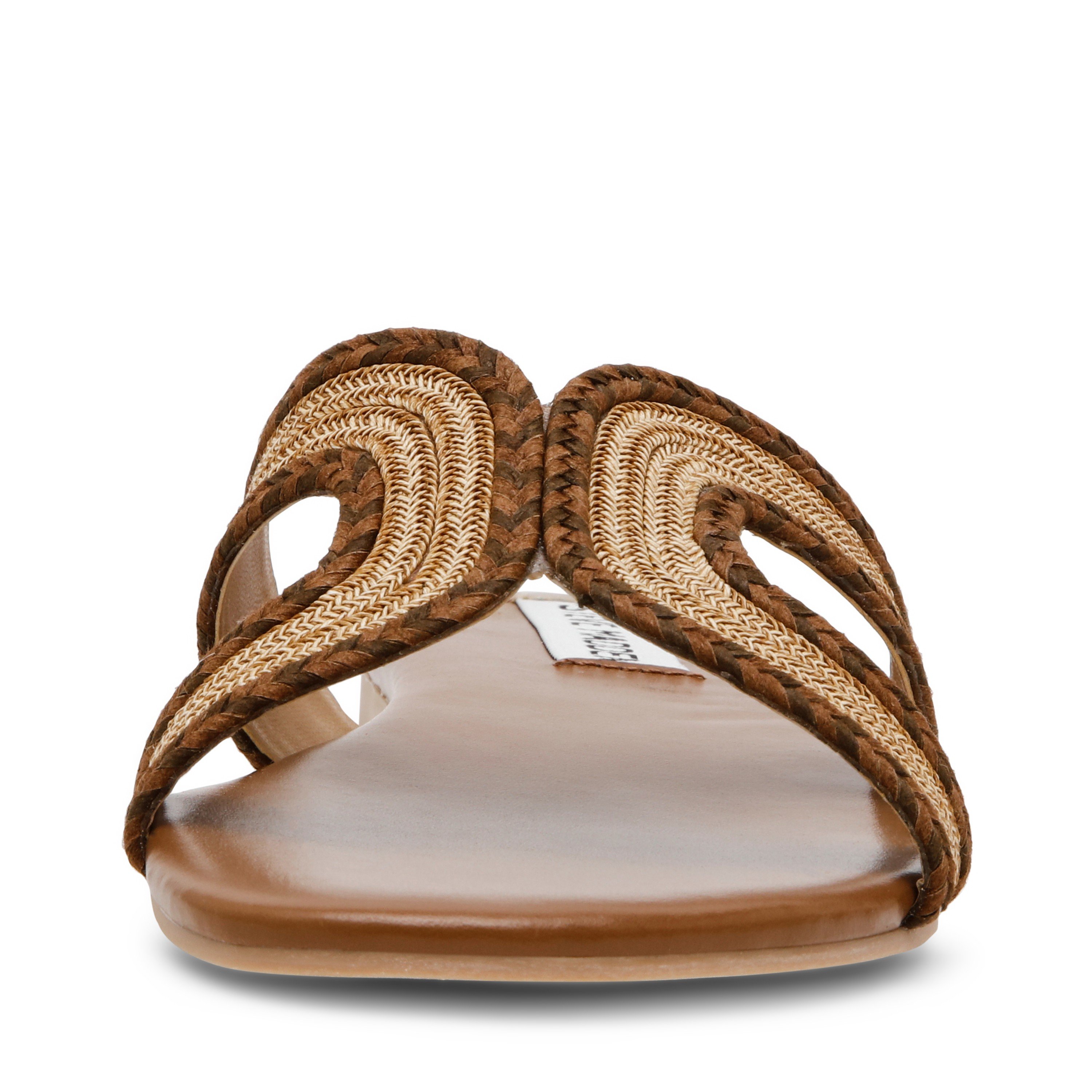 Mimie-In Brown Snake Flats