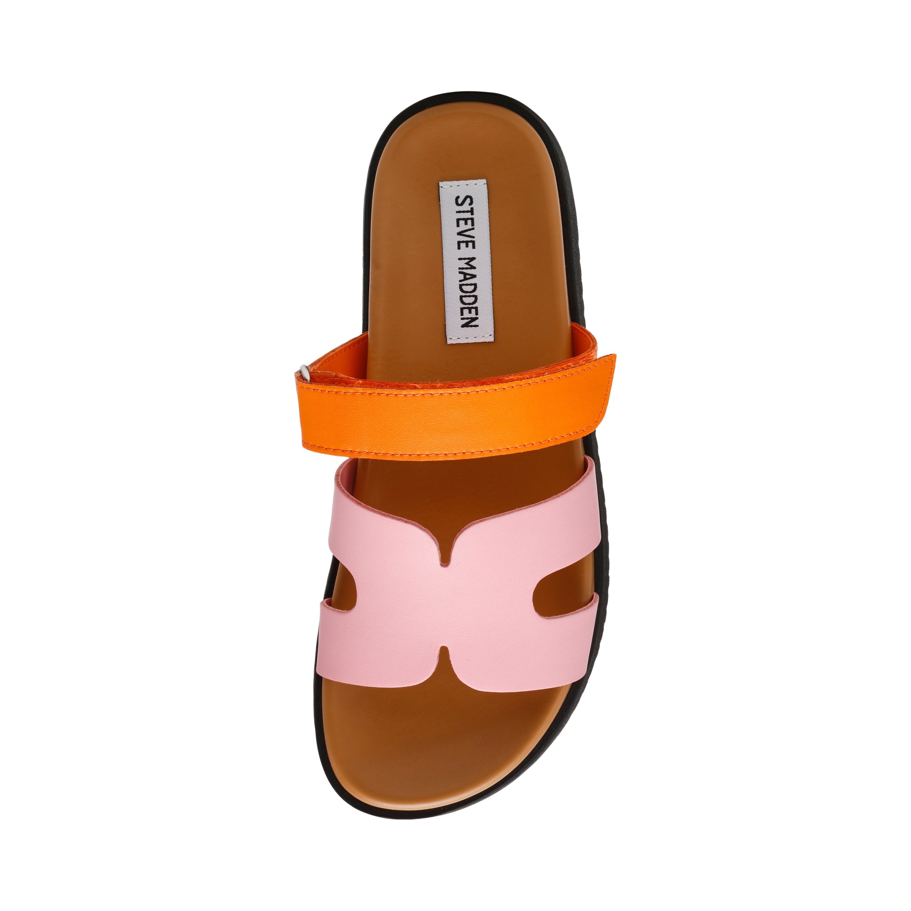 Missile-In Orange/Pink Flats