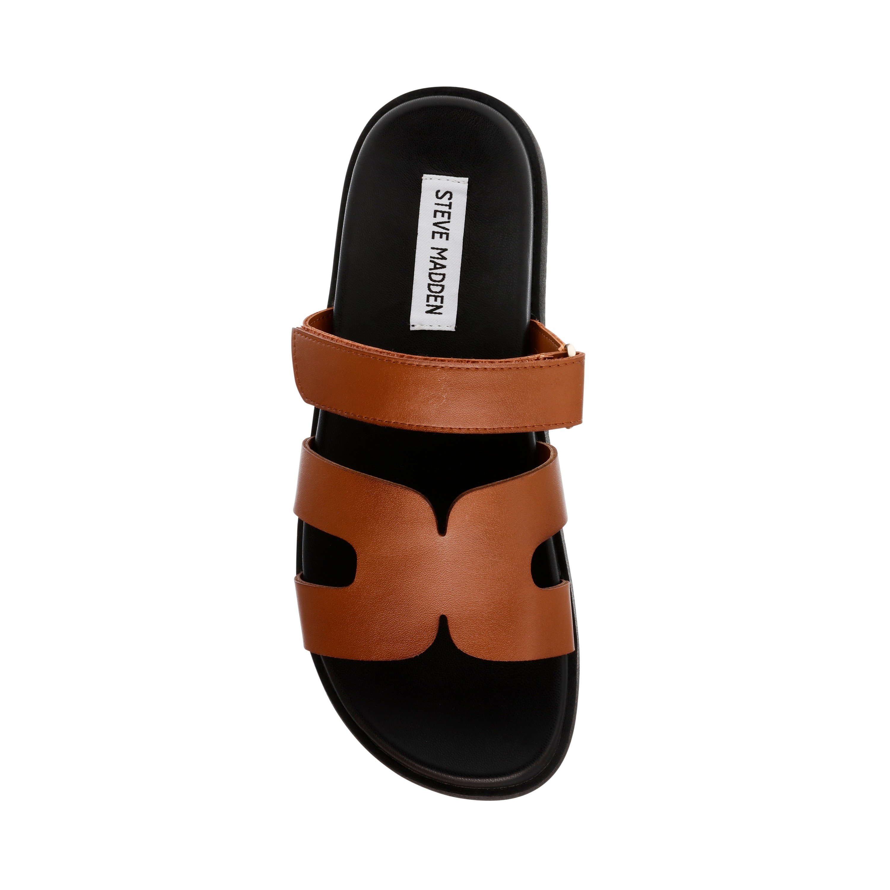 Missile-In Cognac Action Leather Flats