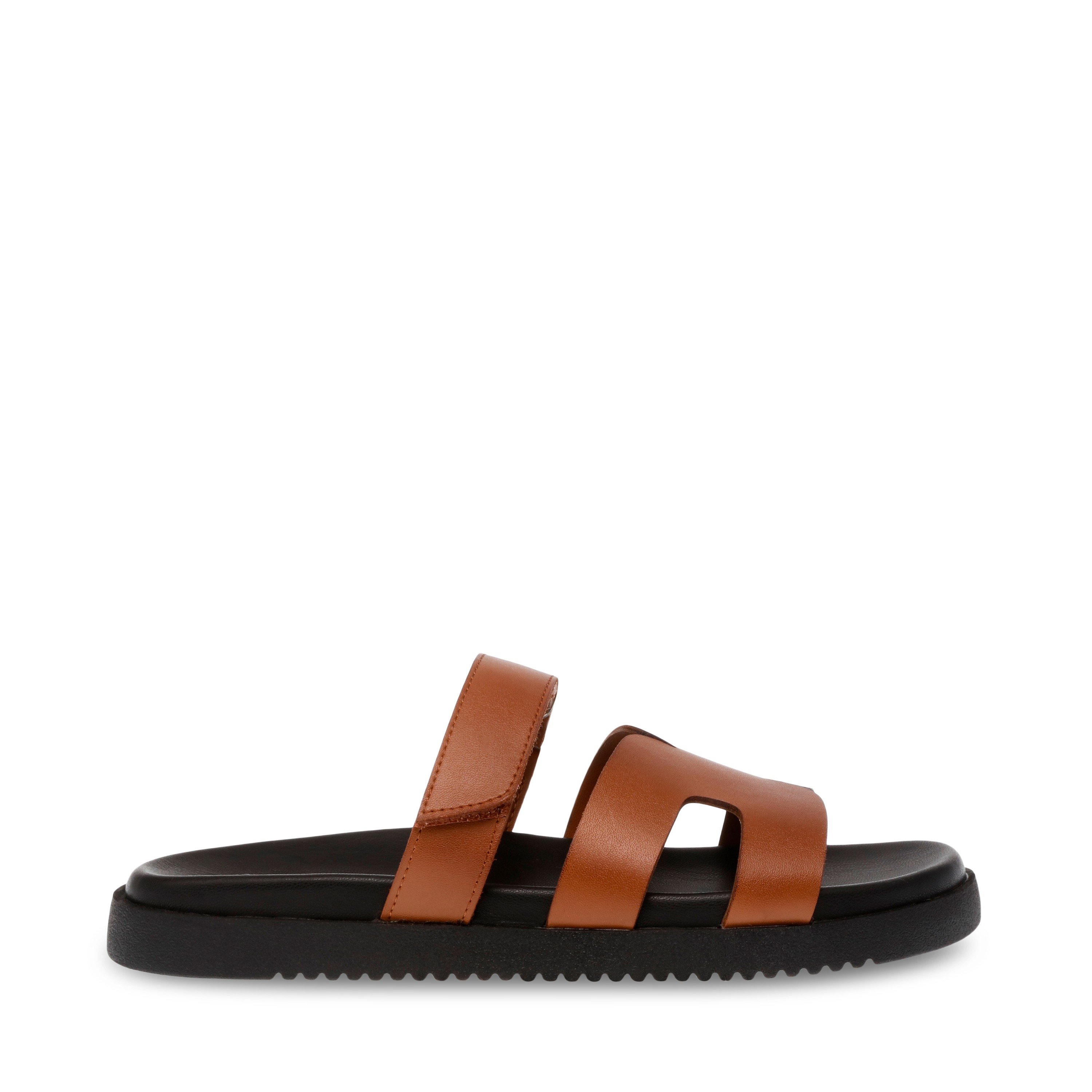 Missile-In Cognac Action Leather Flats