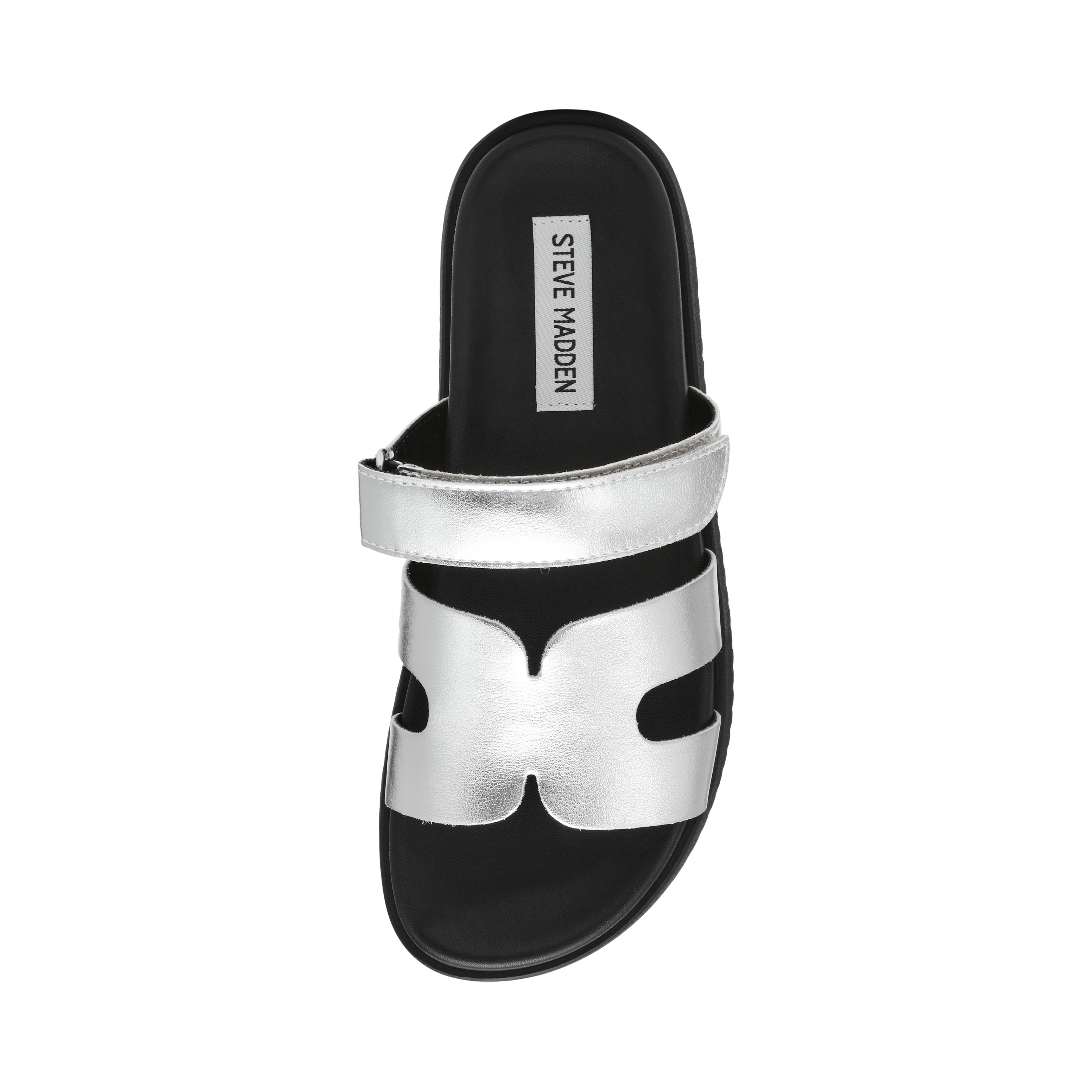 MISSILE-IN Black/Silver Flats