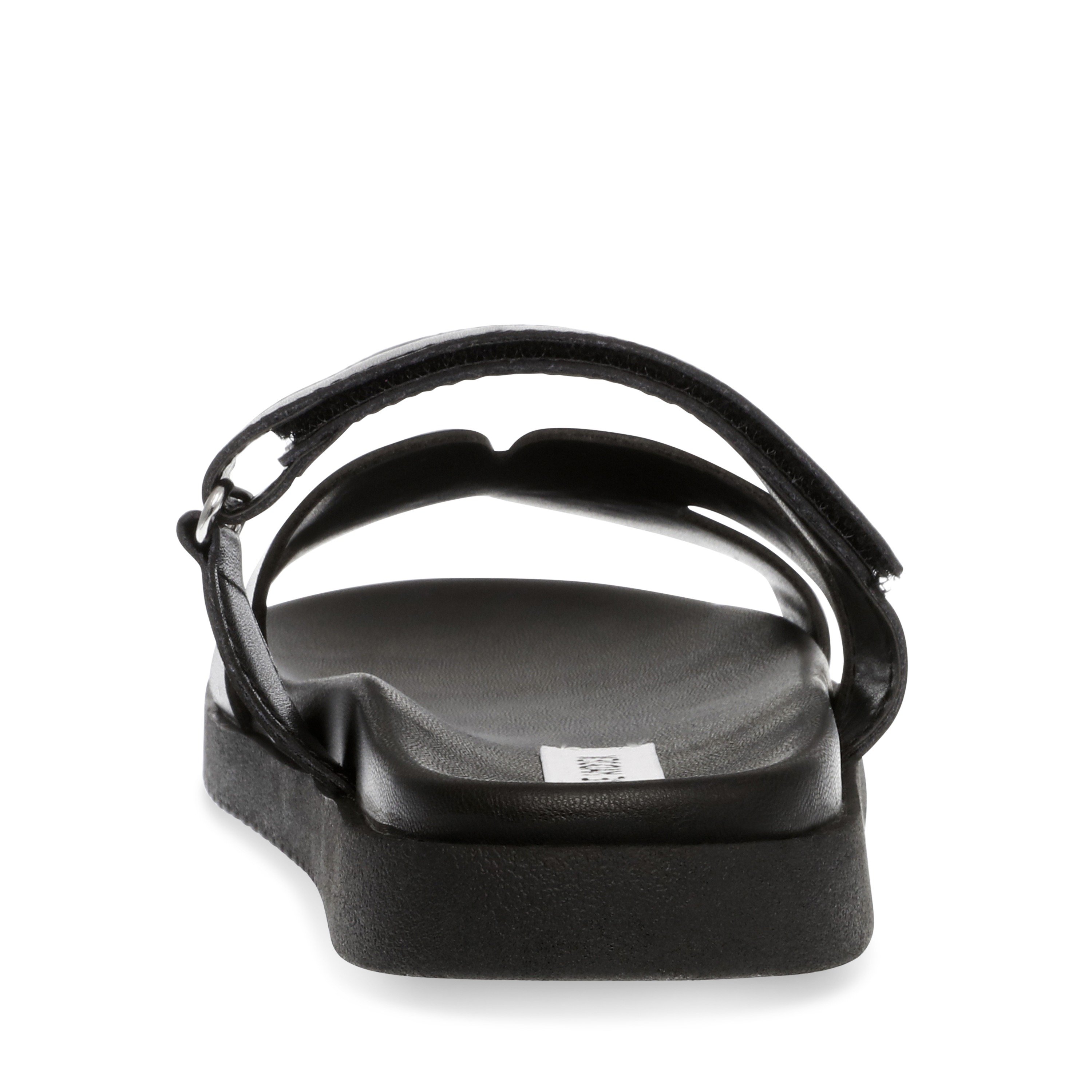 Missile-In Black Action Leather Flats