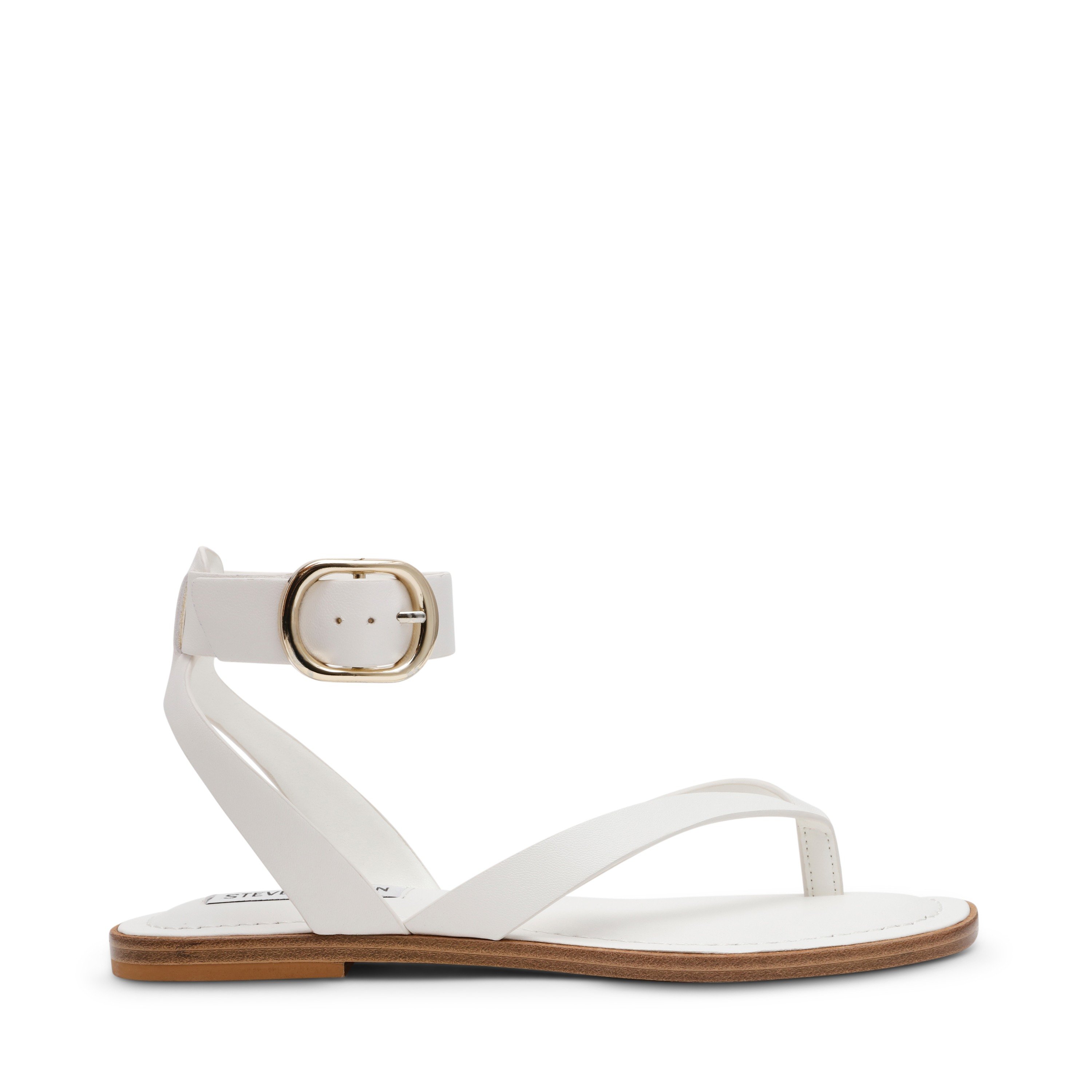 Riddler-In White  Flats