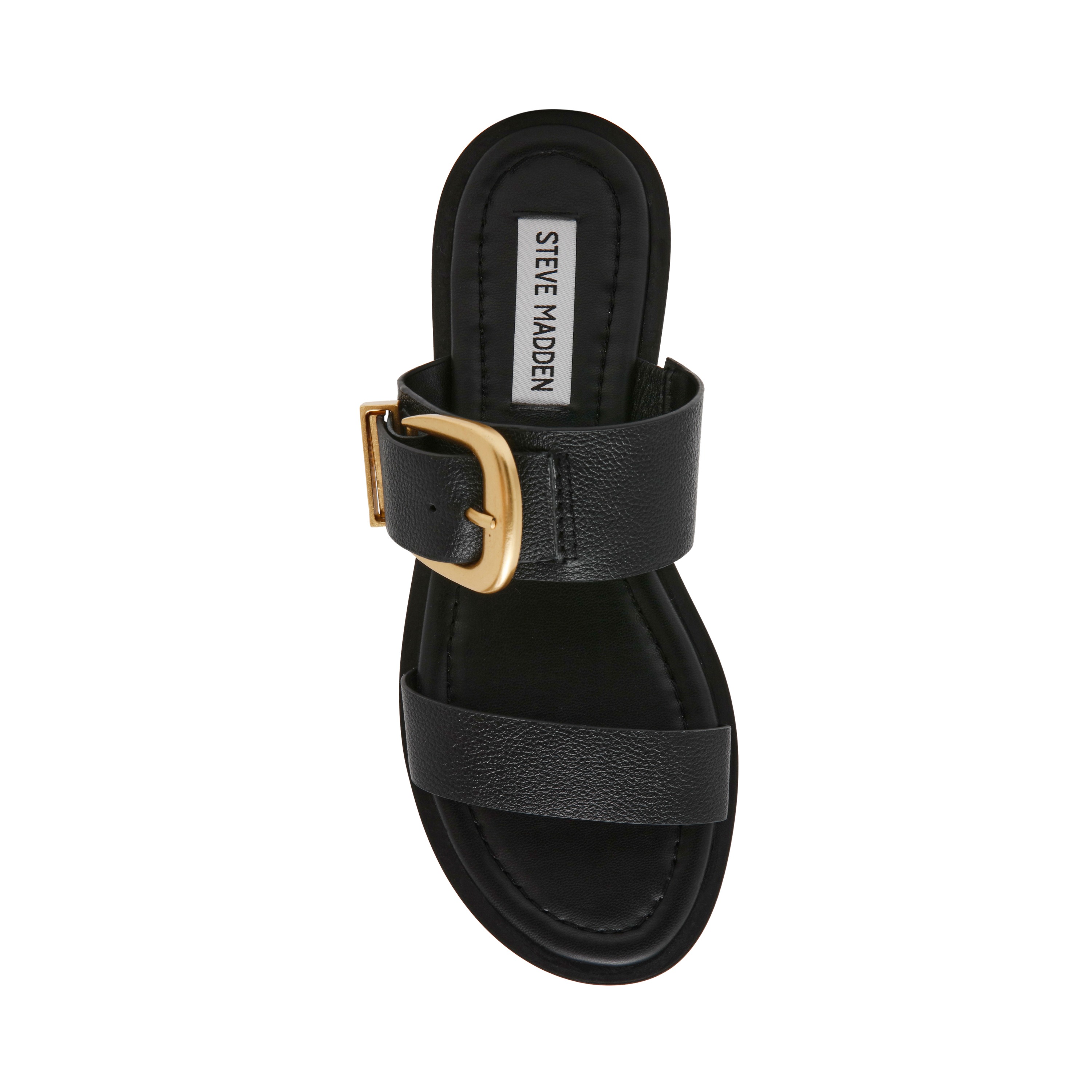 Strider-In Black  Flats