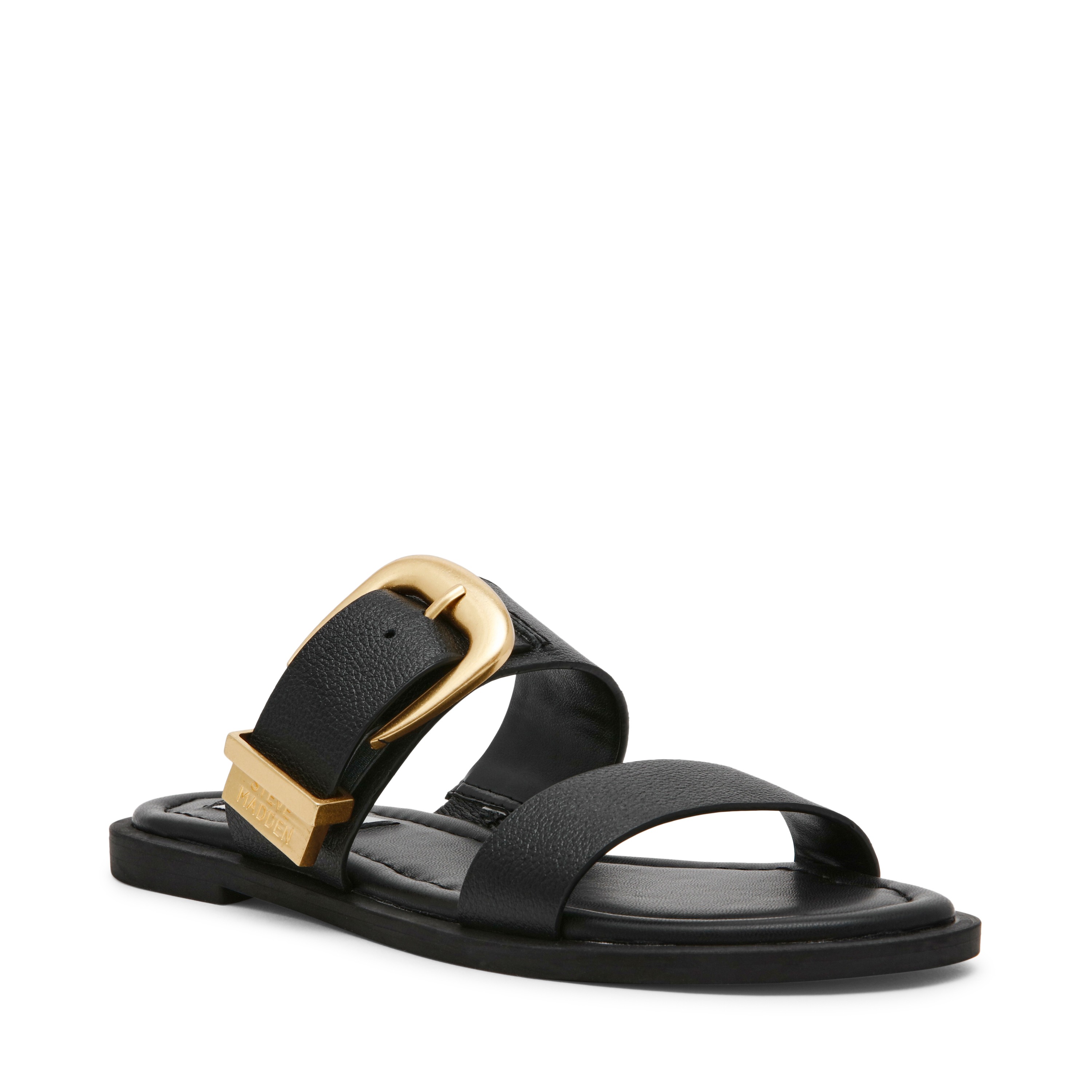 Strider-In Black  Flats